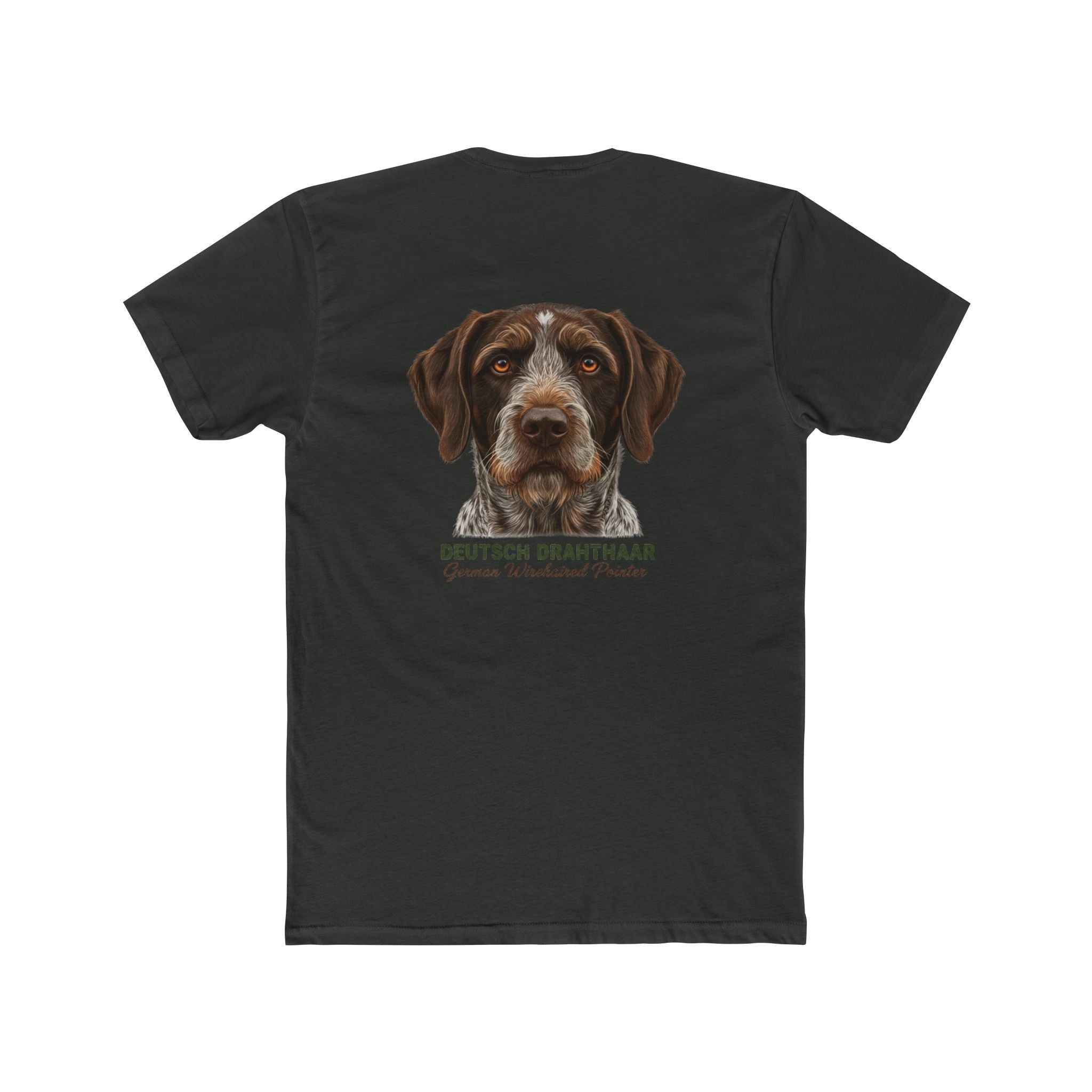 Deutsch Drahthaar Unisex Cotton Crew Tee - Perfect Gift for Dog Lovers