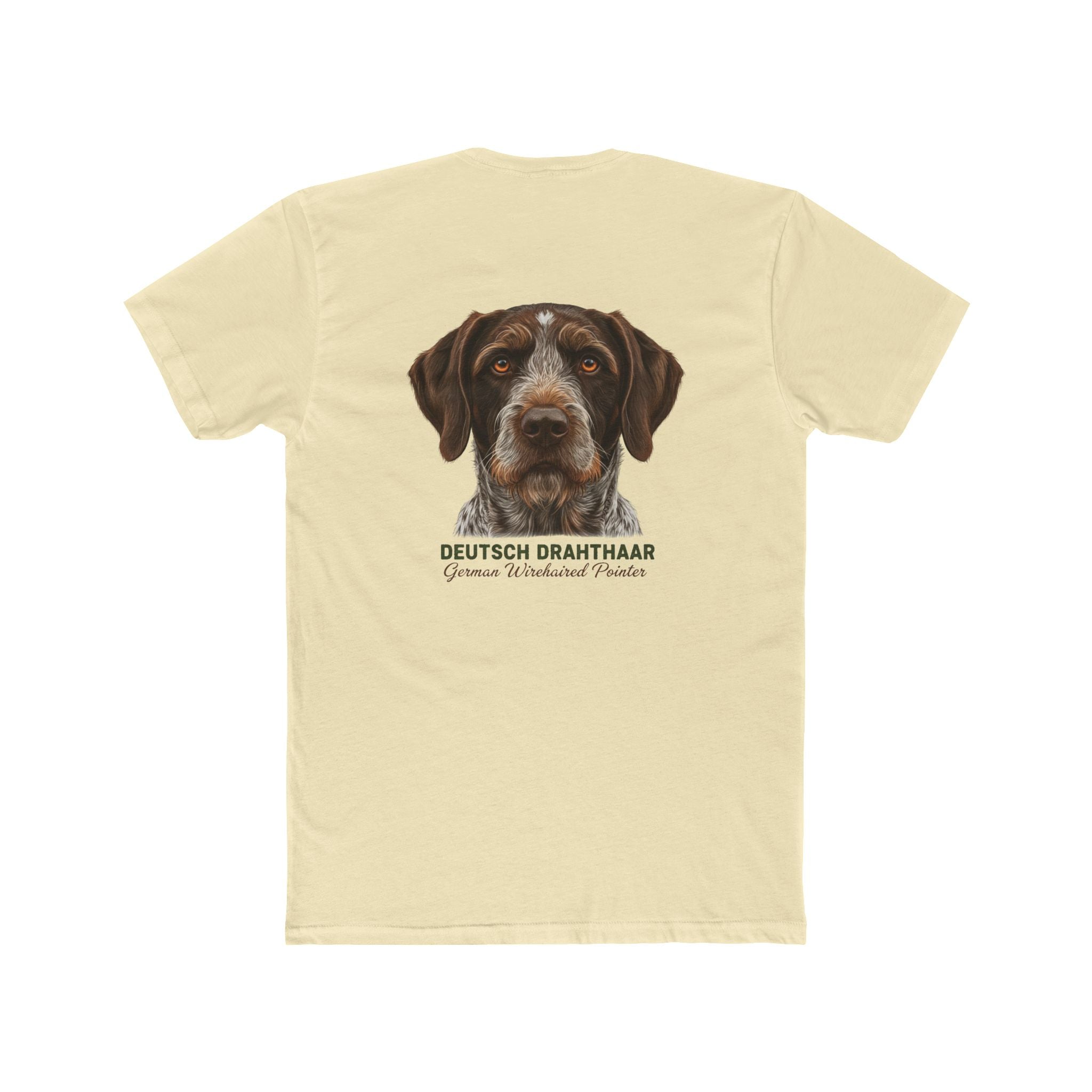 Deutsch Drahthaar Unisex Cotton Crew Tee - Perfect Gift for Dog Lovers