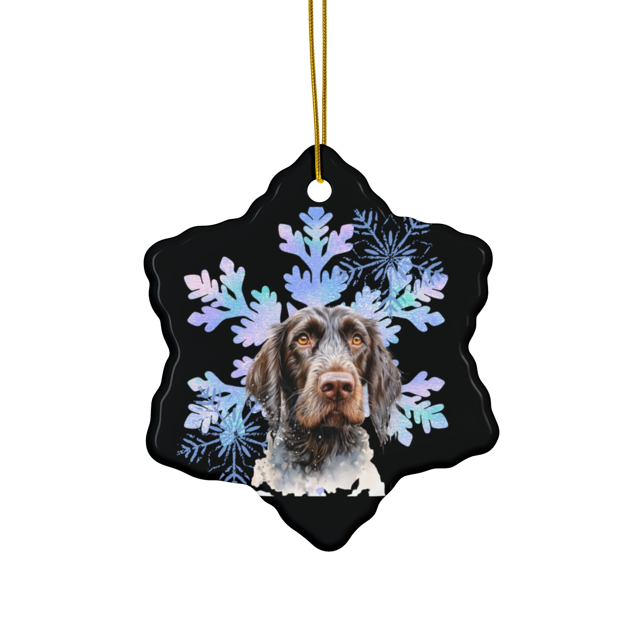 GWP Snowflake Ceramic Ornament