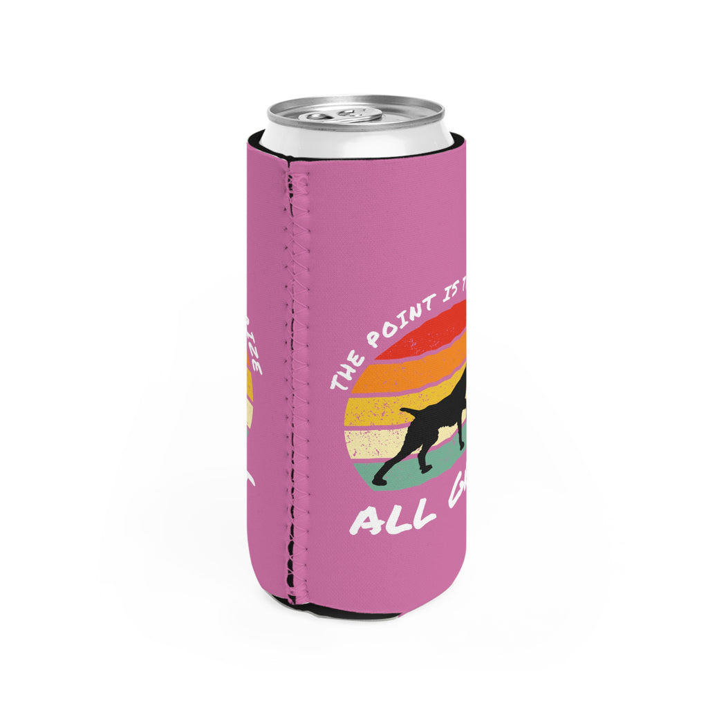Slim Can Cooler — The Perfect Point Keeper-Pink
