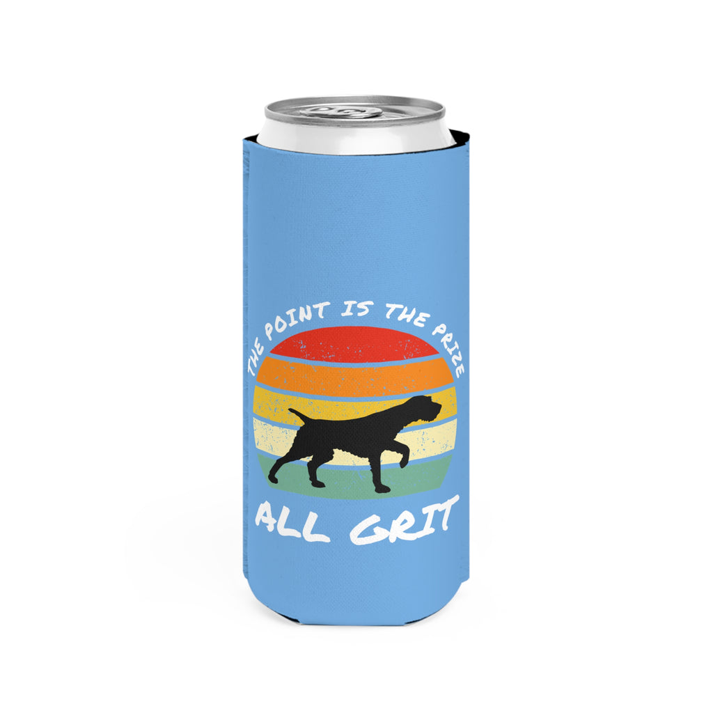 Slim Can Cooler — The Perfect Point Keeper- Light Blue