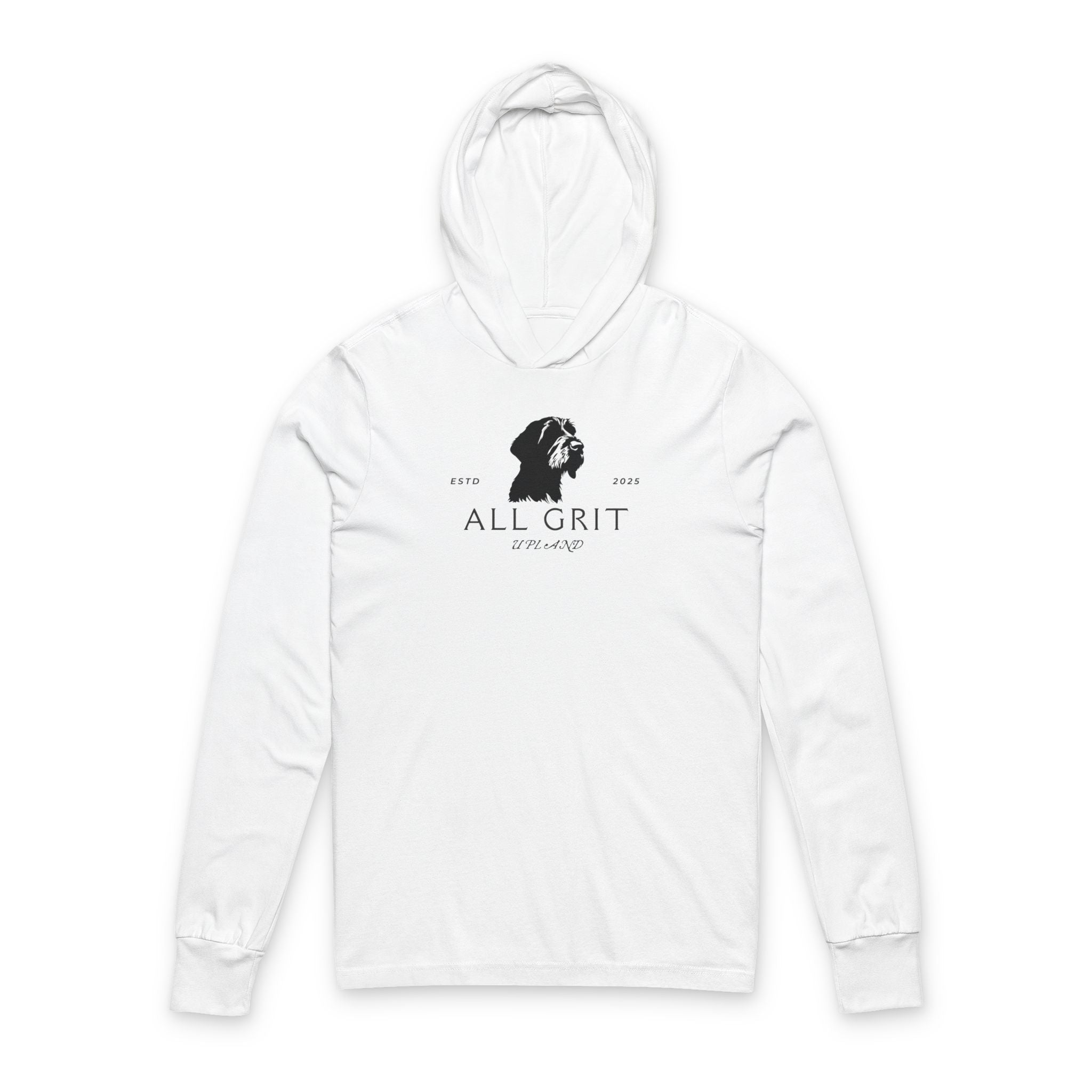 All Grit GWP Unisex Hooded Long Sleeve Tee
