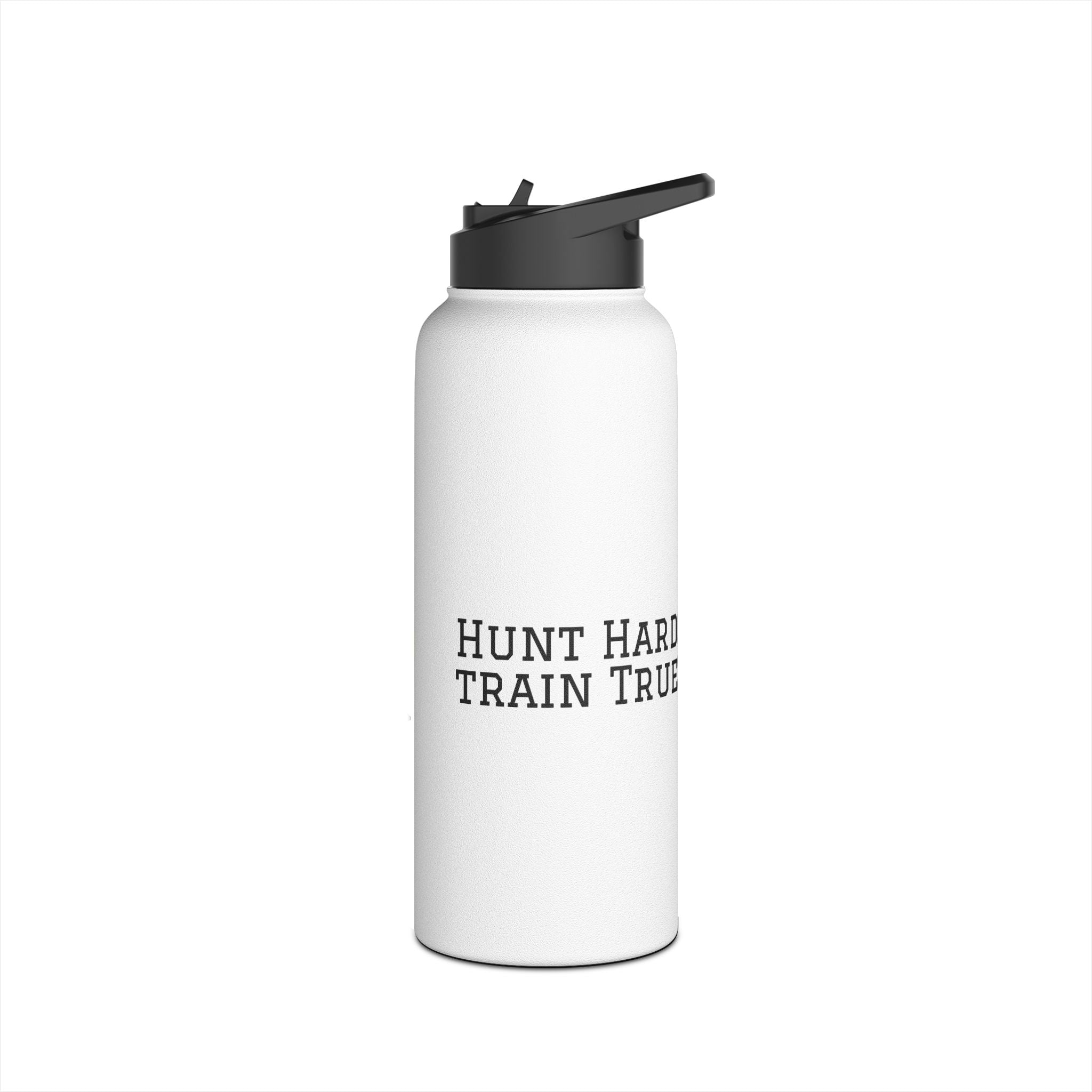 Retro Hunt Hard. Train True. 32 oz. Stainless Steel Water Bottle