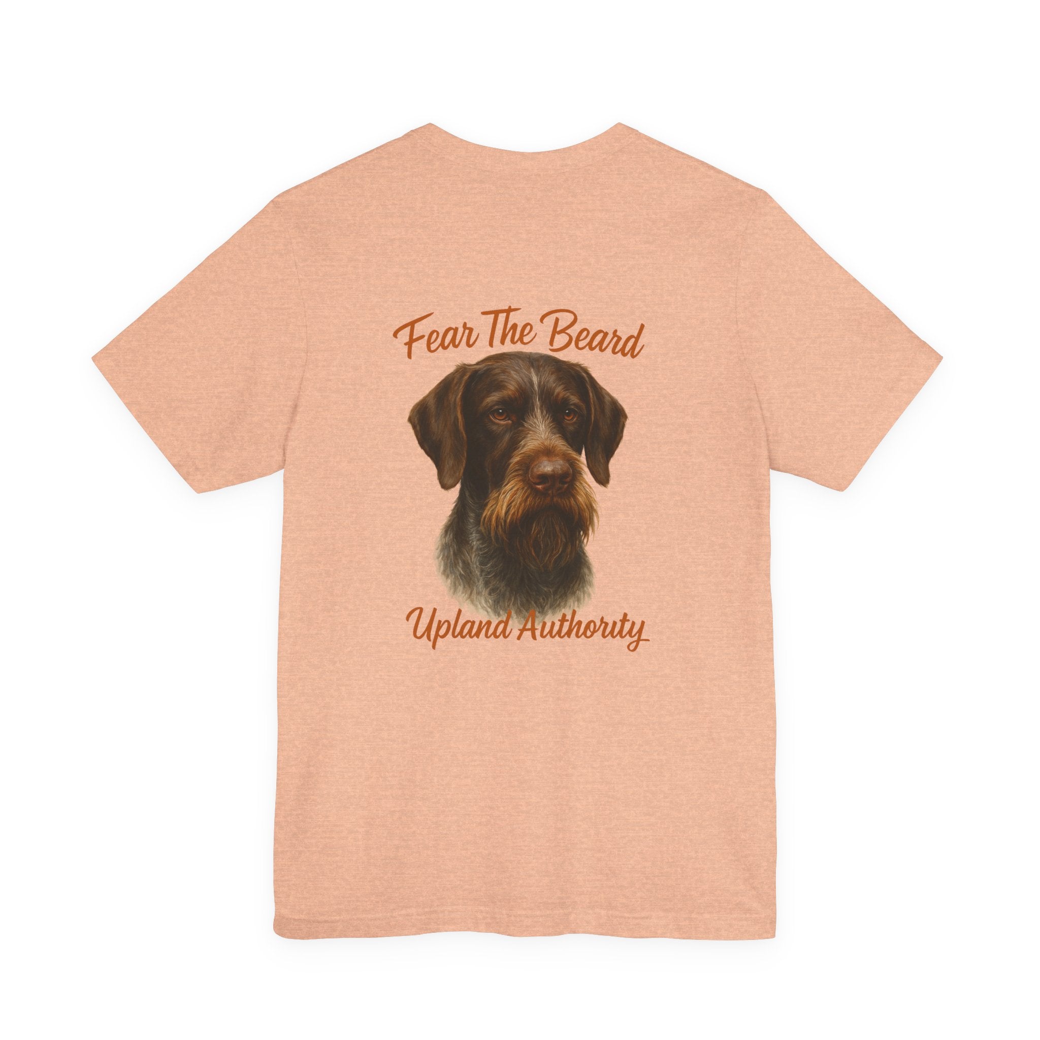Fear The Beard Draht — Upland Authority Hunting Dog T-Shirt