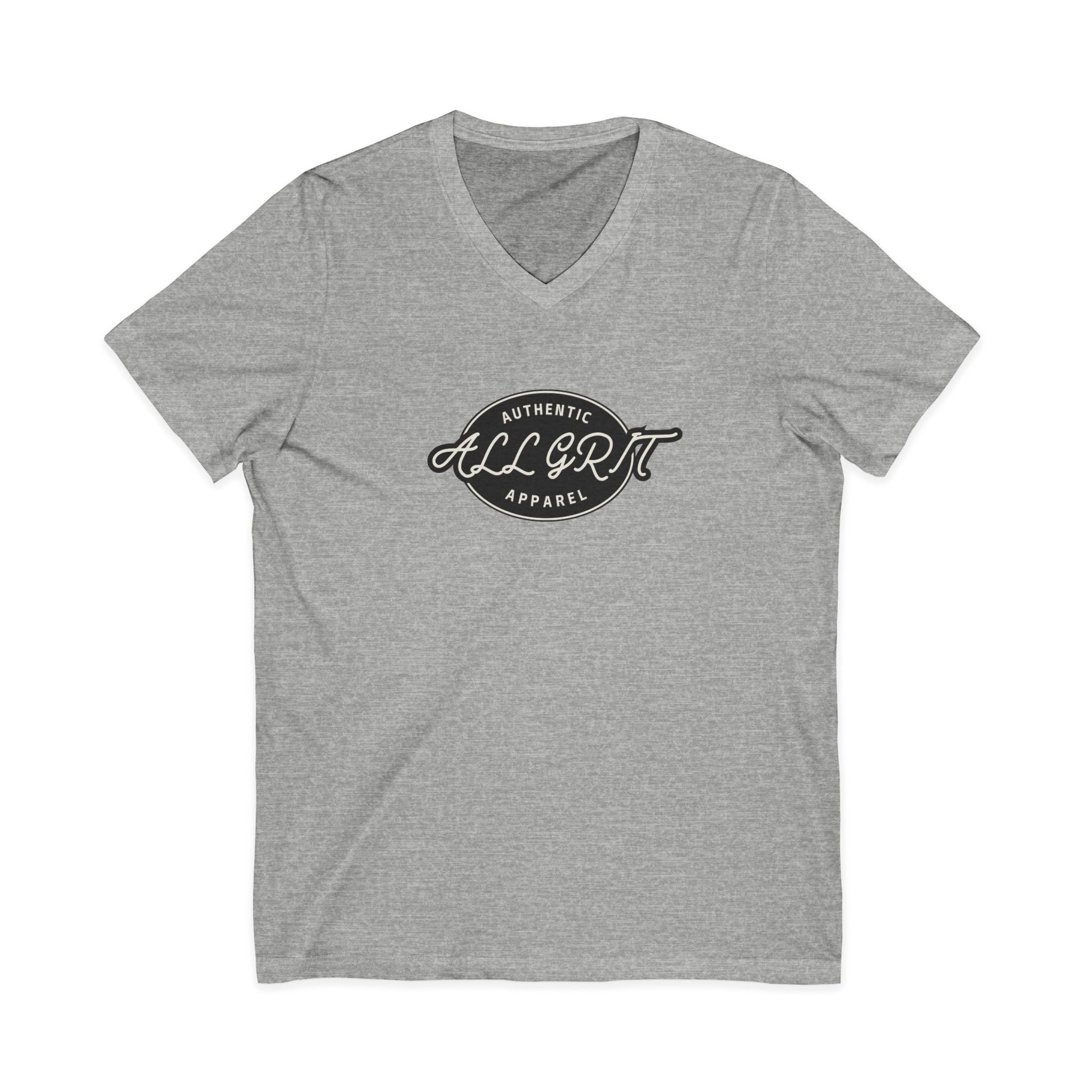 Authentic Retro "All Grit" Womans V-Neck Tee