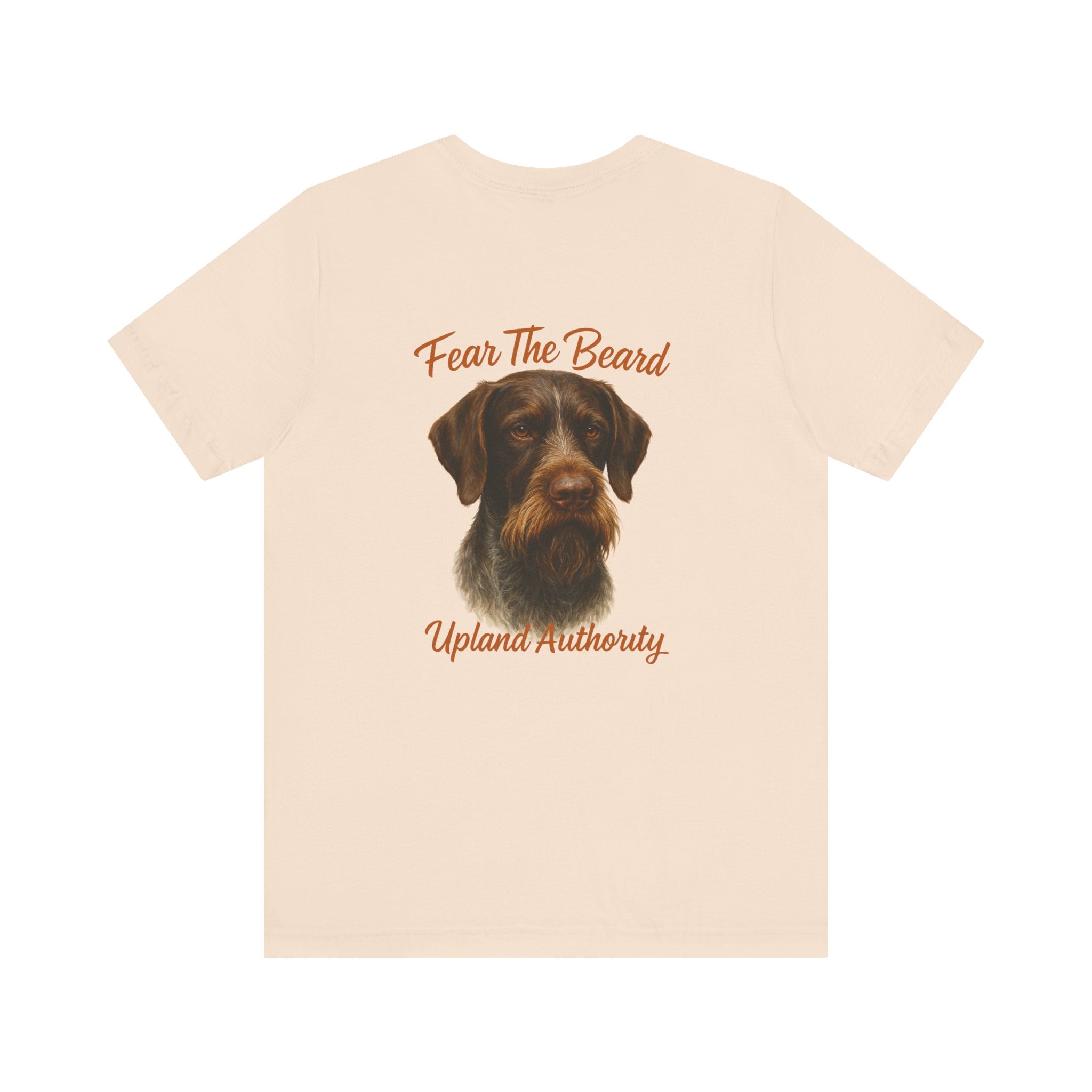 Fear The Beard Draht — Upland Authority Hunting Dog T-Shirt