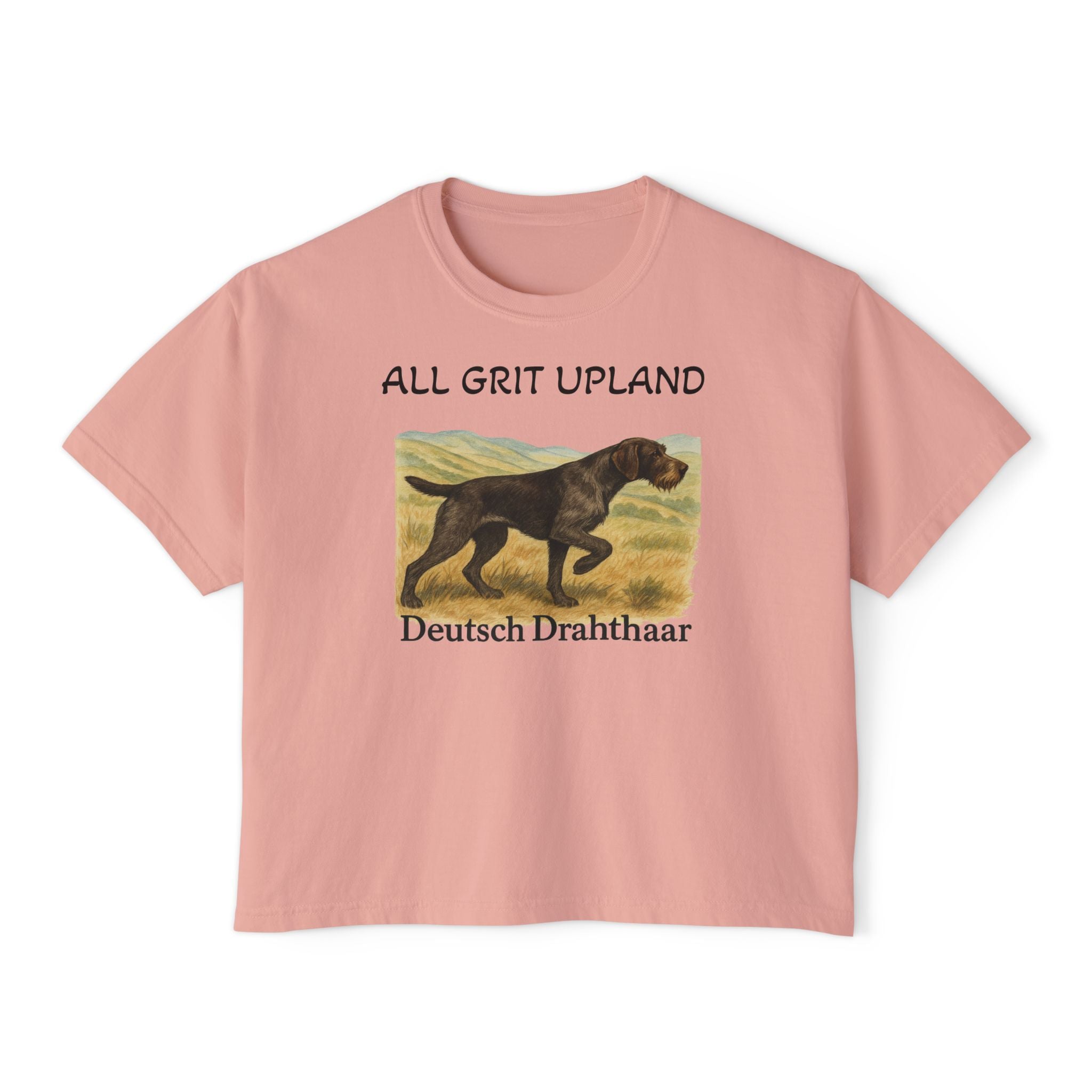 The Upland Woman: All Grit Draht Box Tee