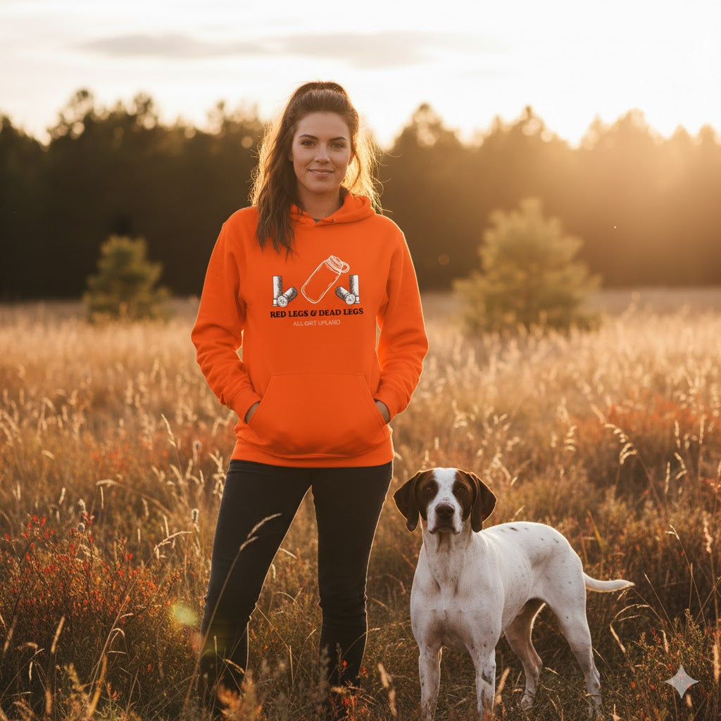 Dead Legs Blaze Orange Hoodie