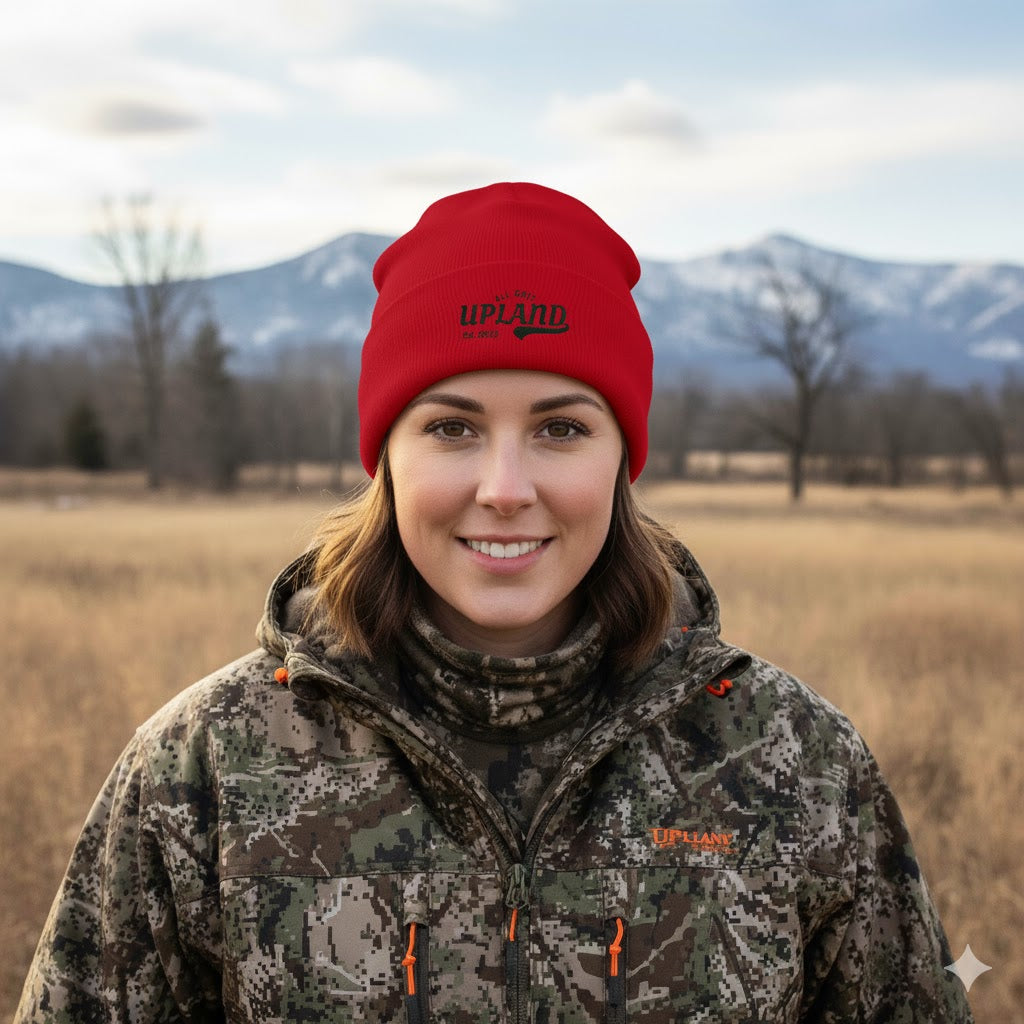 Wear Your Determination Knit Beanie- Dark