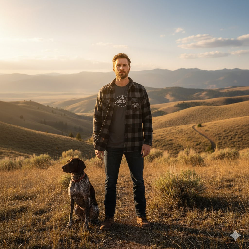 Stylish Unisex Flannel Shirt - Perfect for Casual Outdoor Adventures