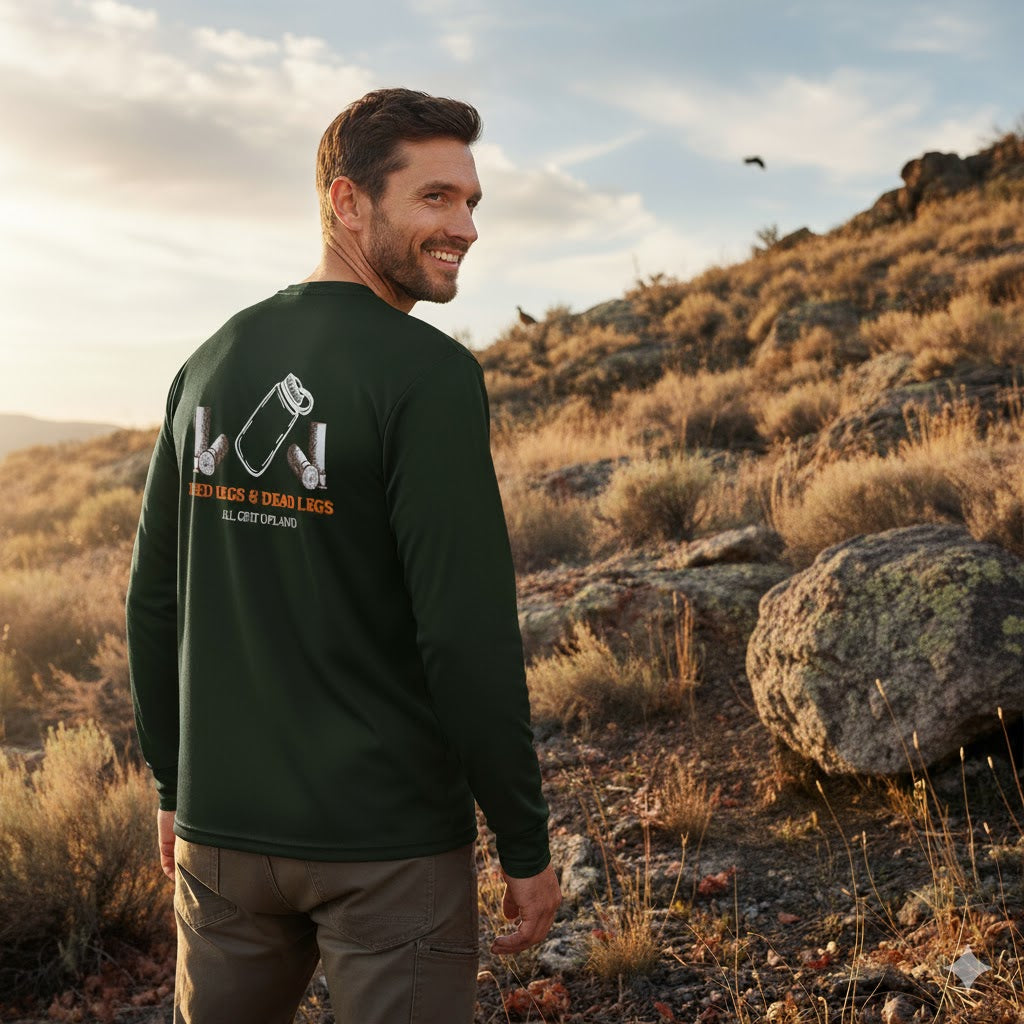 The "Red Legs & Dead Legs" Long Sleeve Performance Shirt