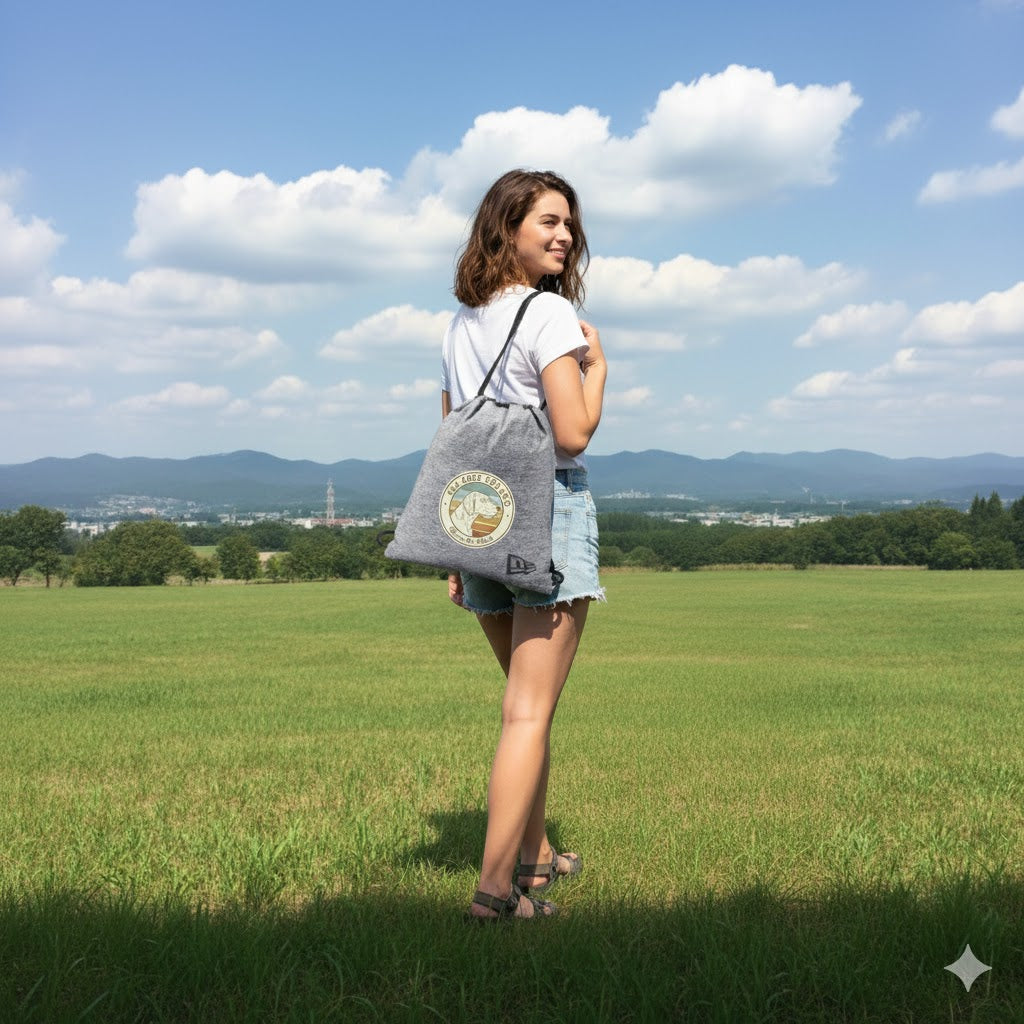 Grit Doesn’t Have an Off-Switch Drawstring bag