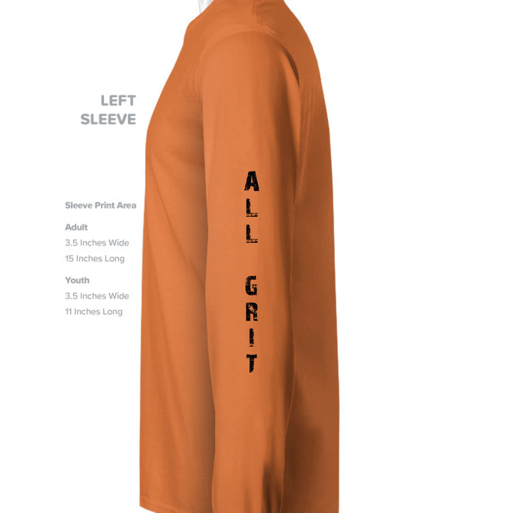 BRIGHT ORANGE - SLEEVE_LEFT