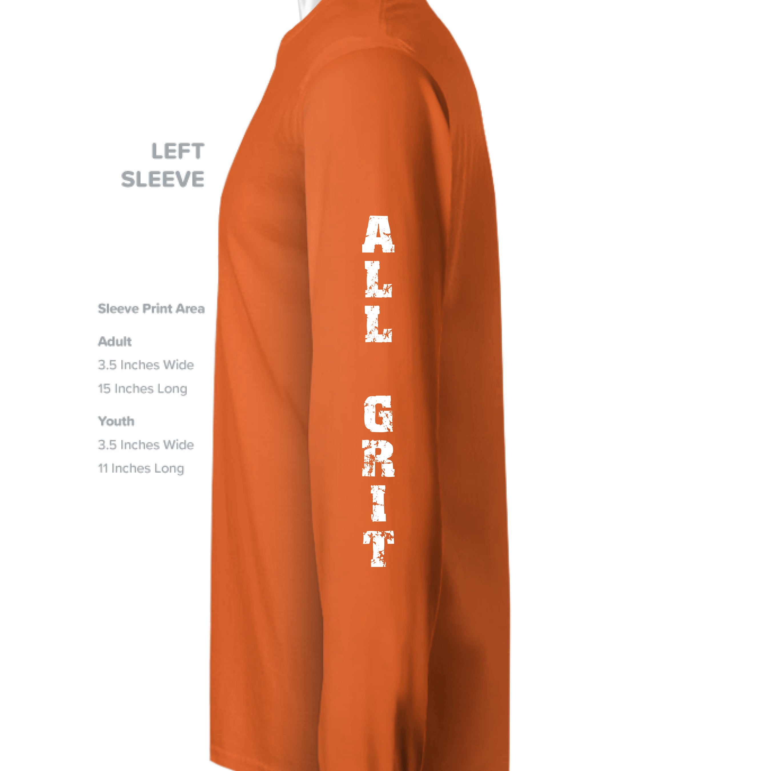 ATHLETIC ORANGE - SLEEVE_LEFT