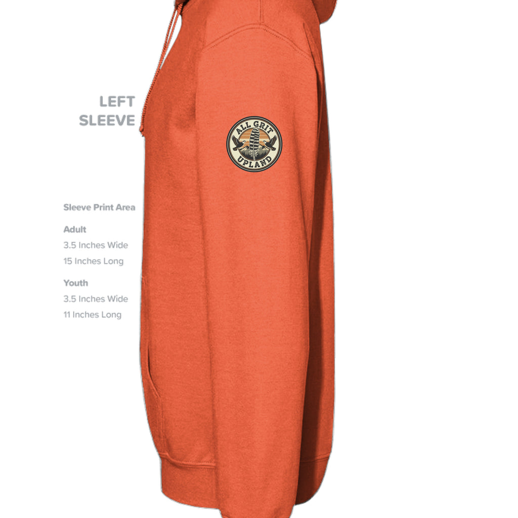 BRIGHT ORANGE - SLEEVE_LEFT
