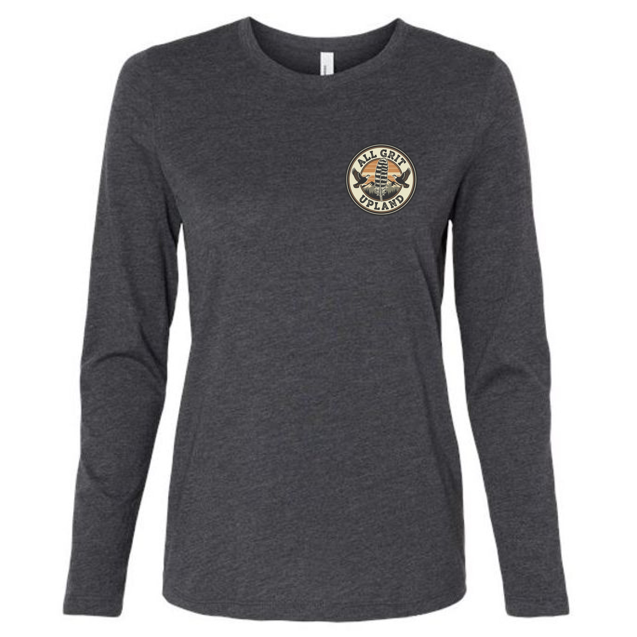 Dark Grey Heather - FRONT