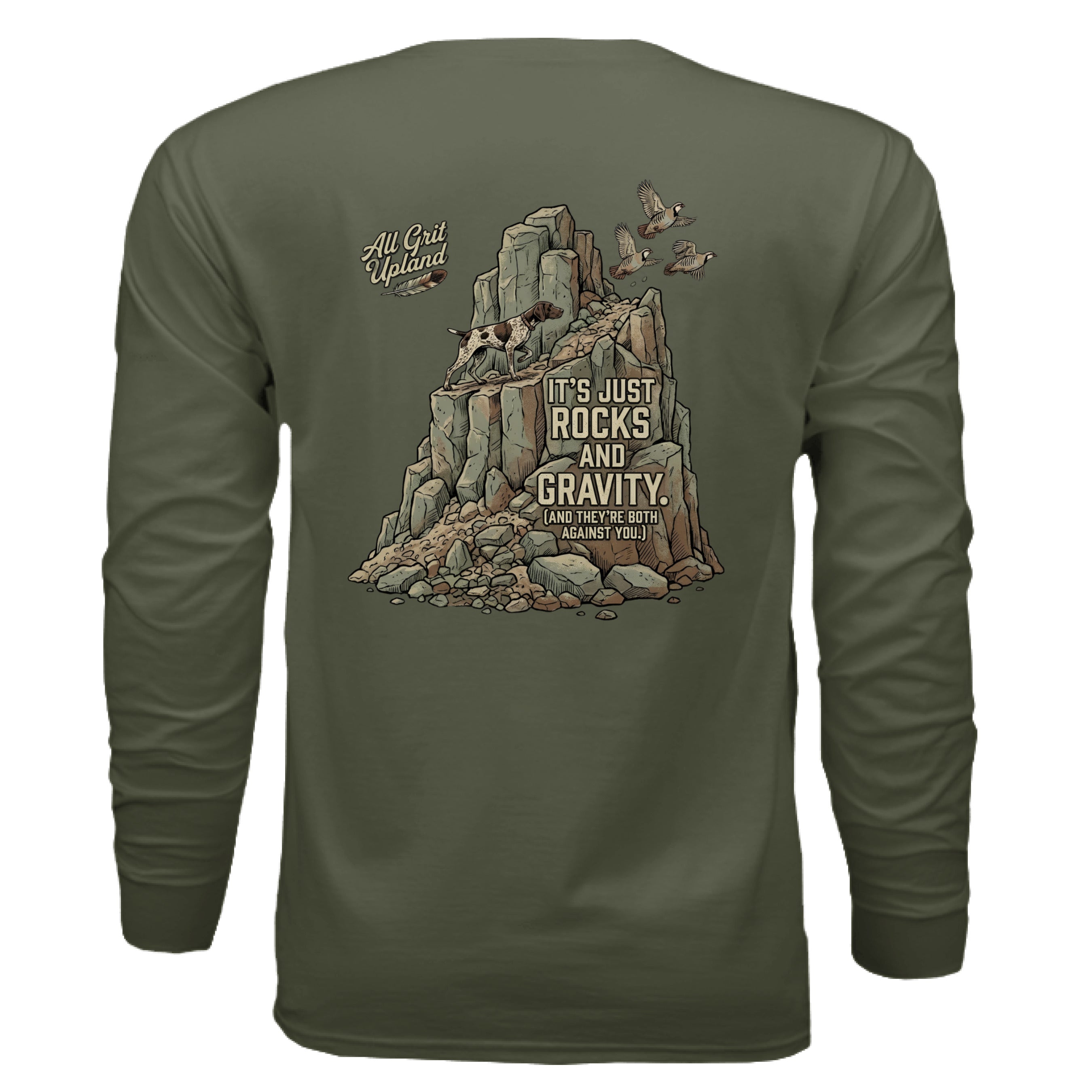 MILITARY GREEN - BACK
