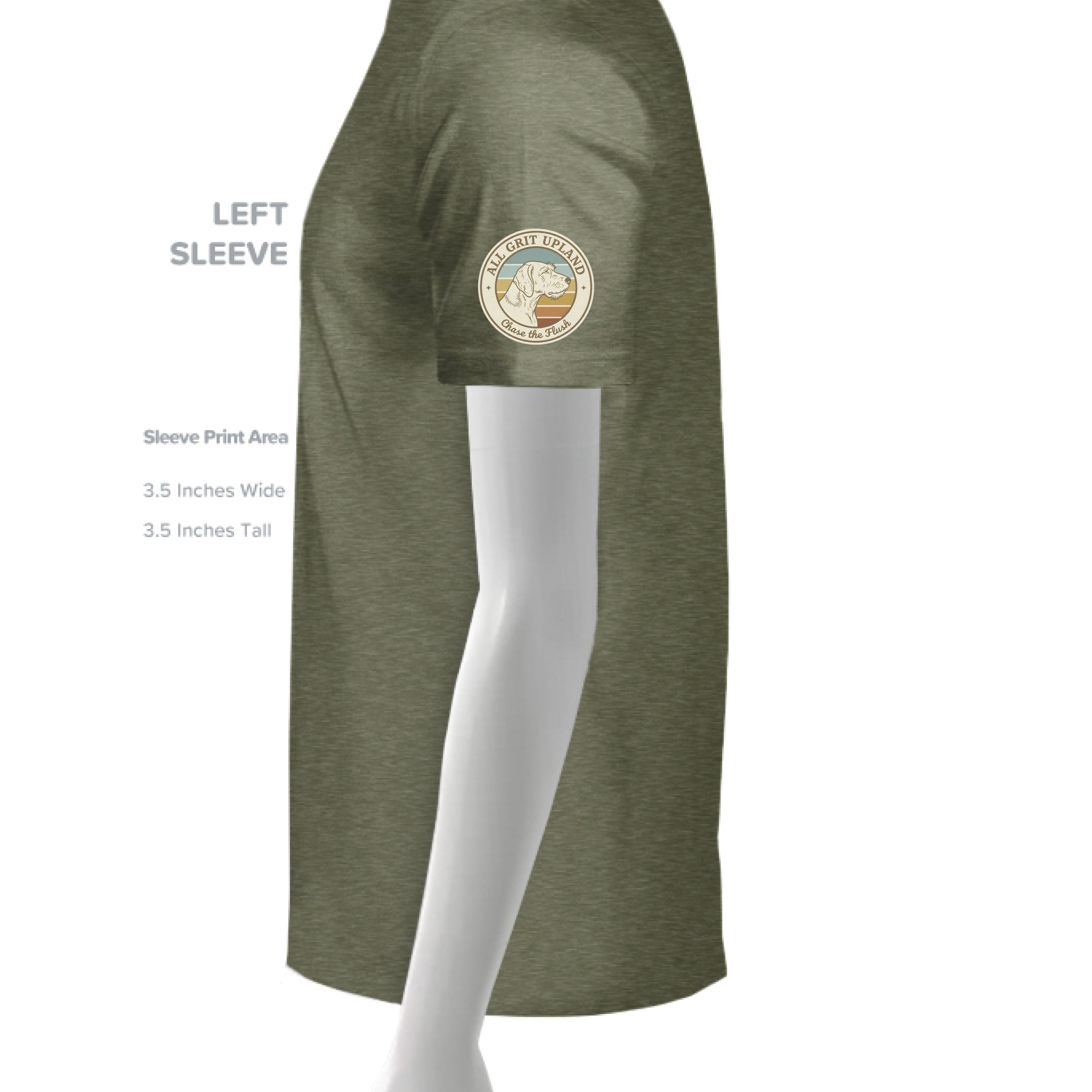 MILITARY GREEN - SLEEVE_LEFT