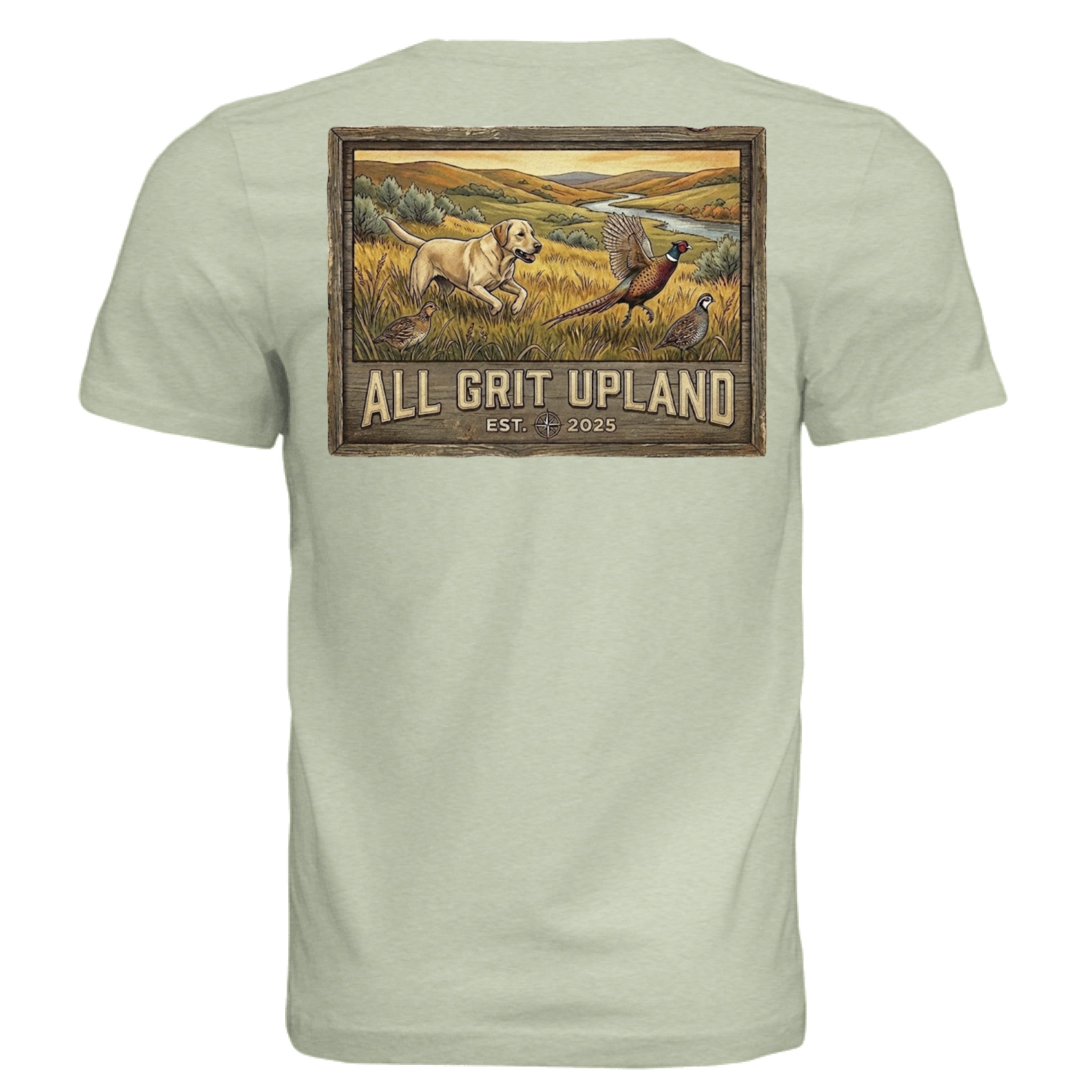 Spring Green Triblend - BACK