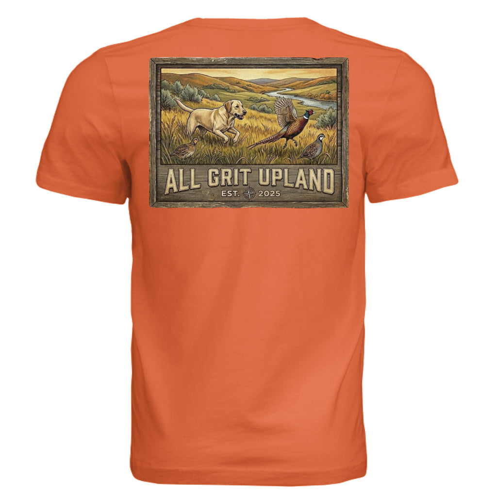 Solid Orange Triblend - BACK