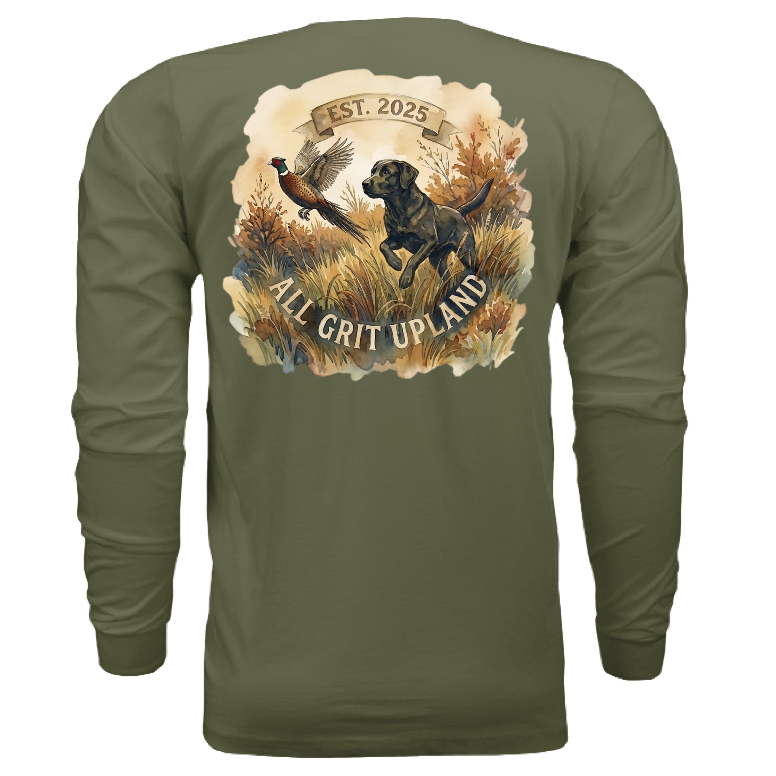 Military Green - BACK
