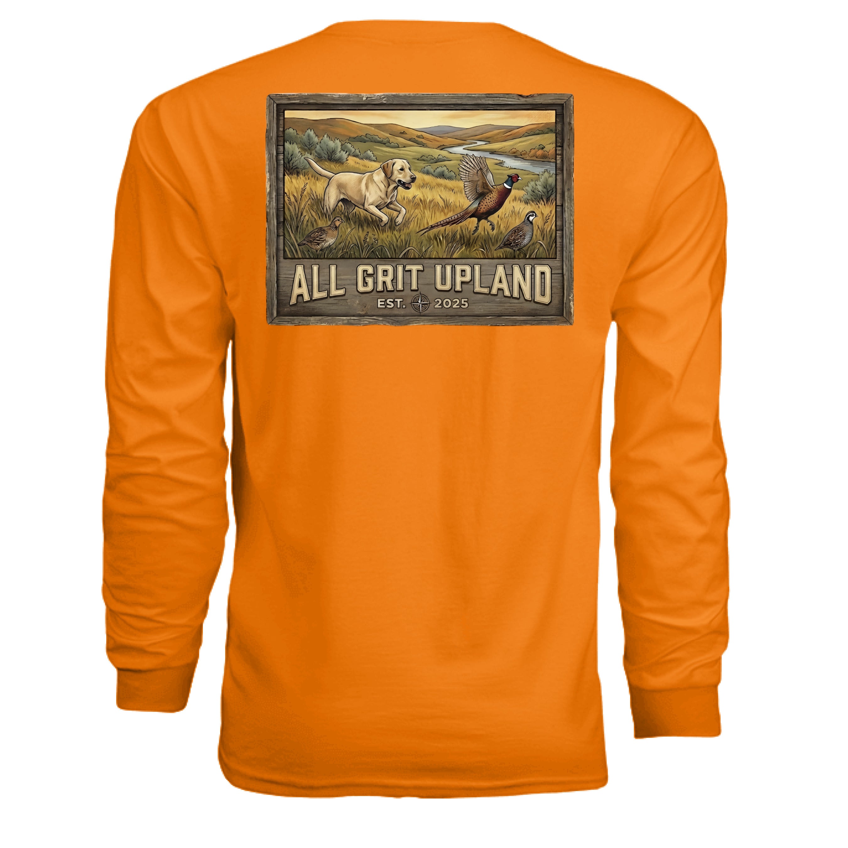 SAFETY ORANGE - BACK