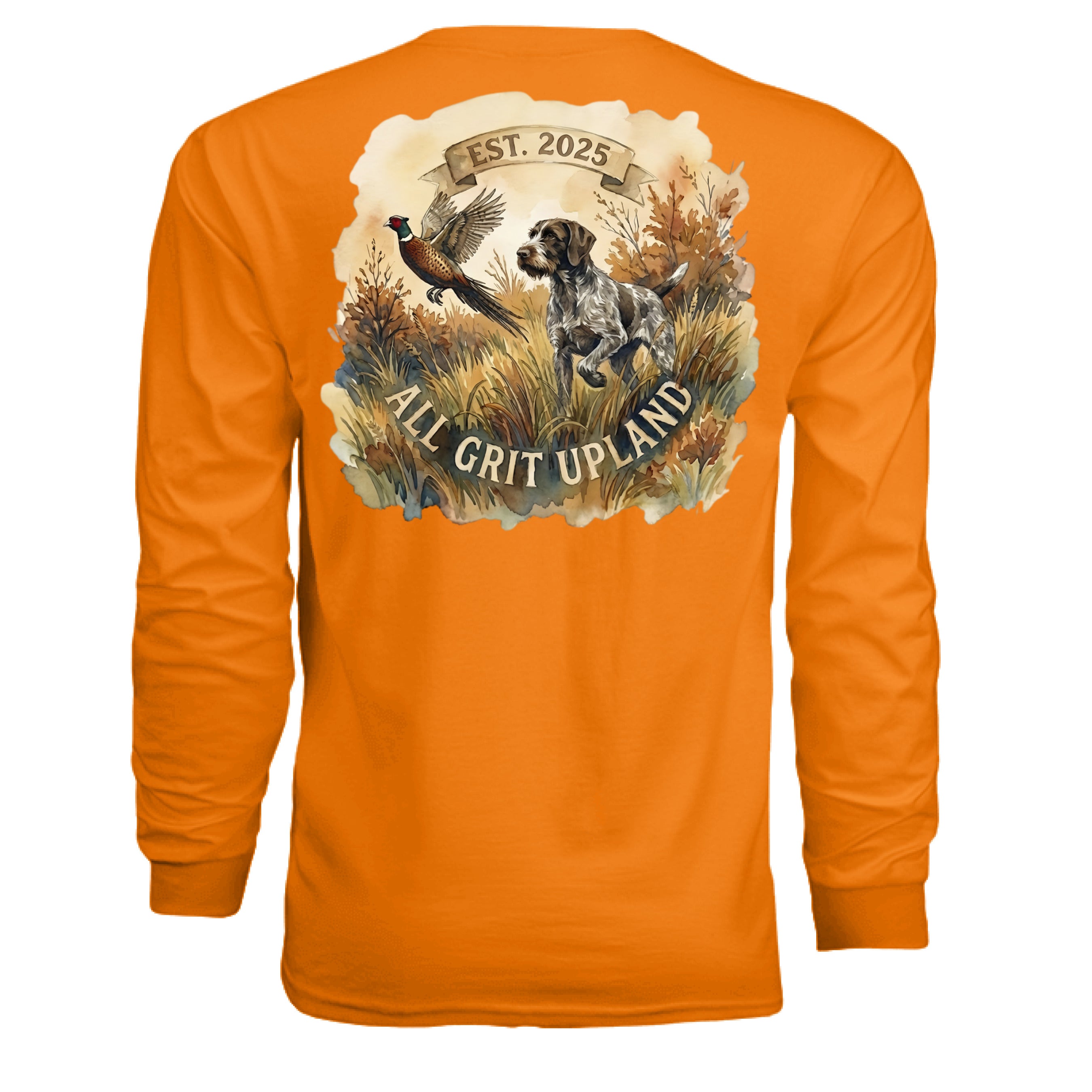 SAFETY ORANGE - BACK