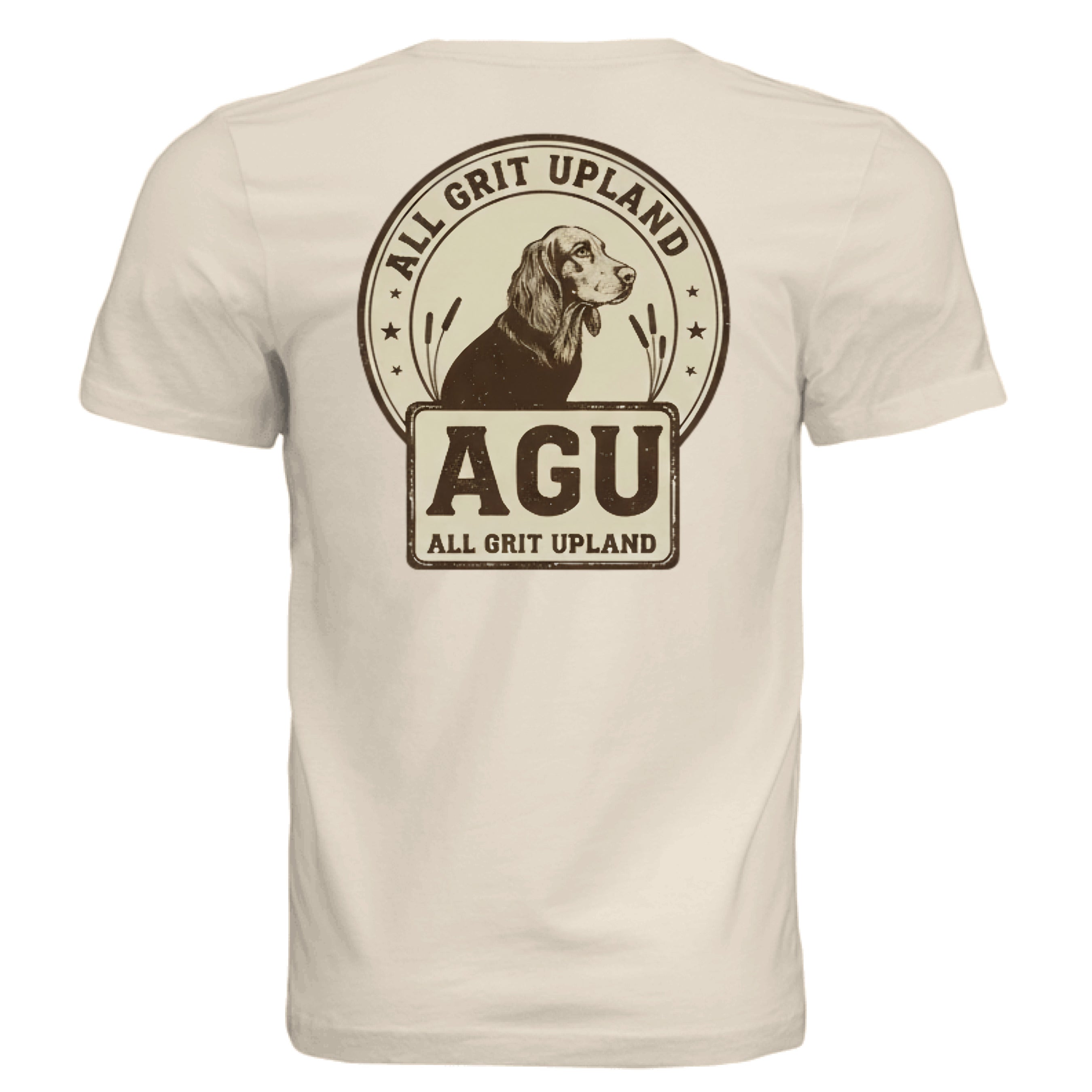 Solid Natural Triblend - BACK