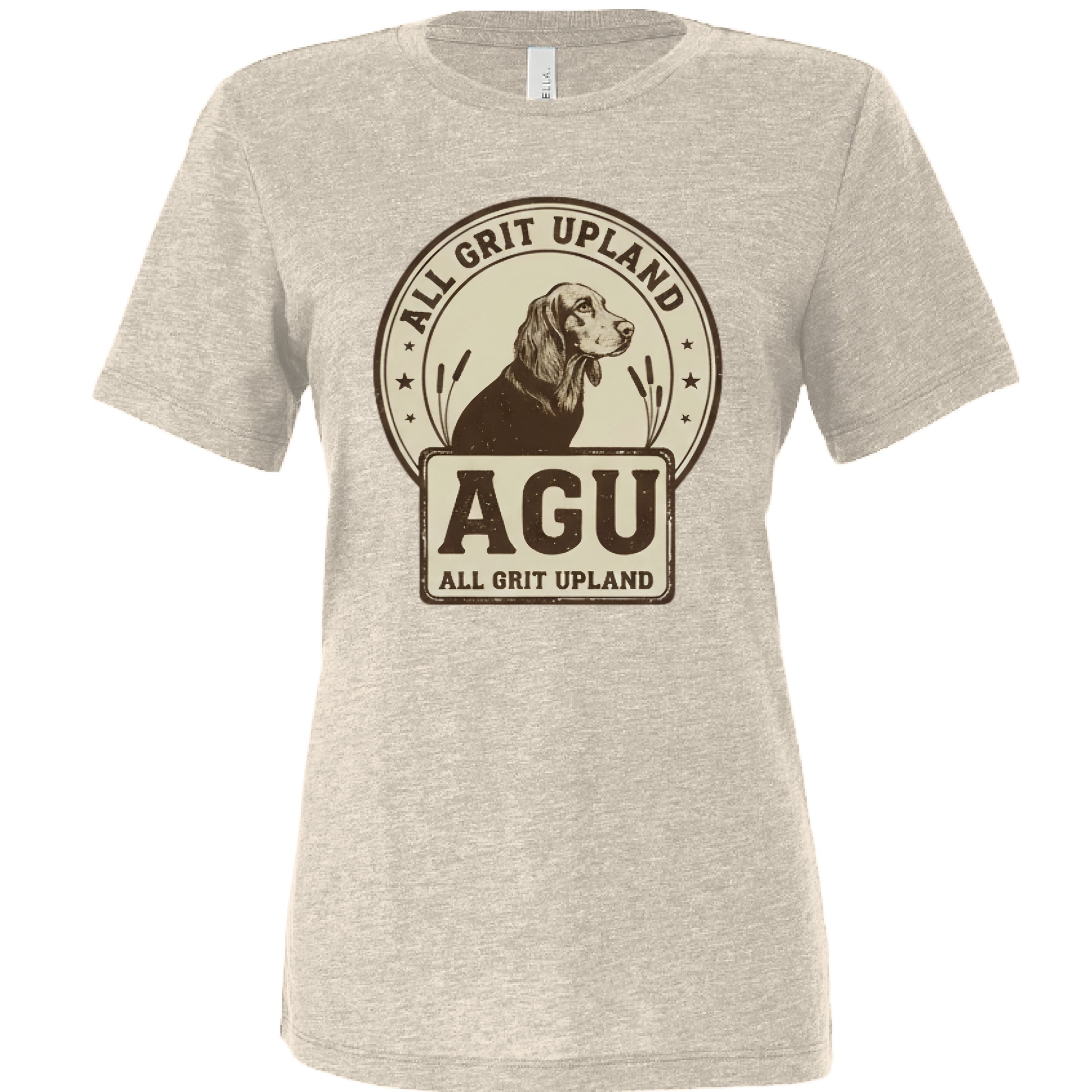 Solid Natural Triblend - FRONT