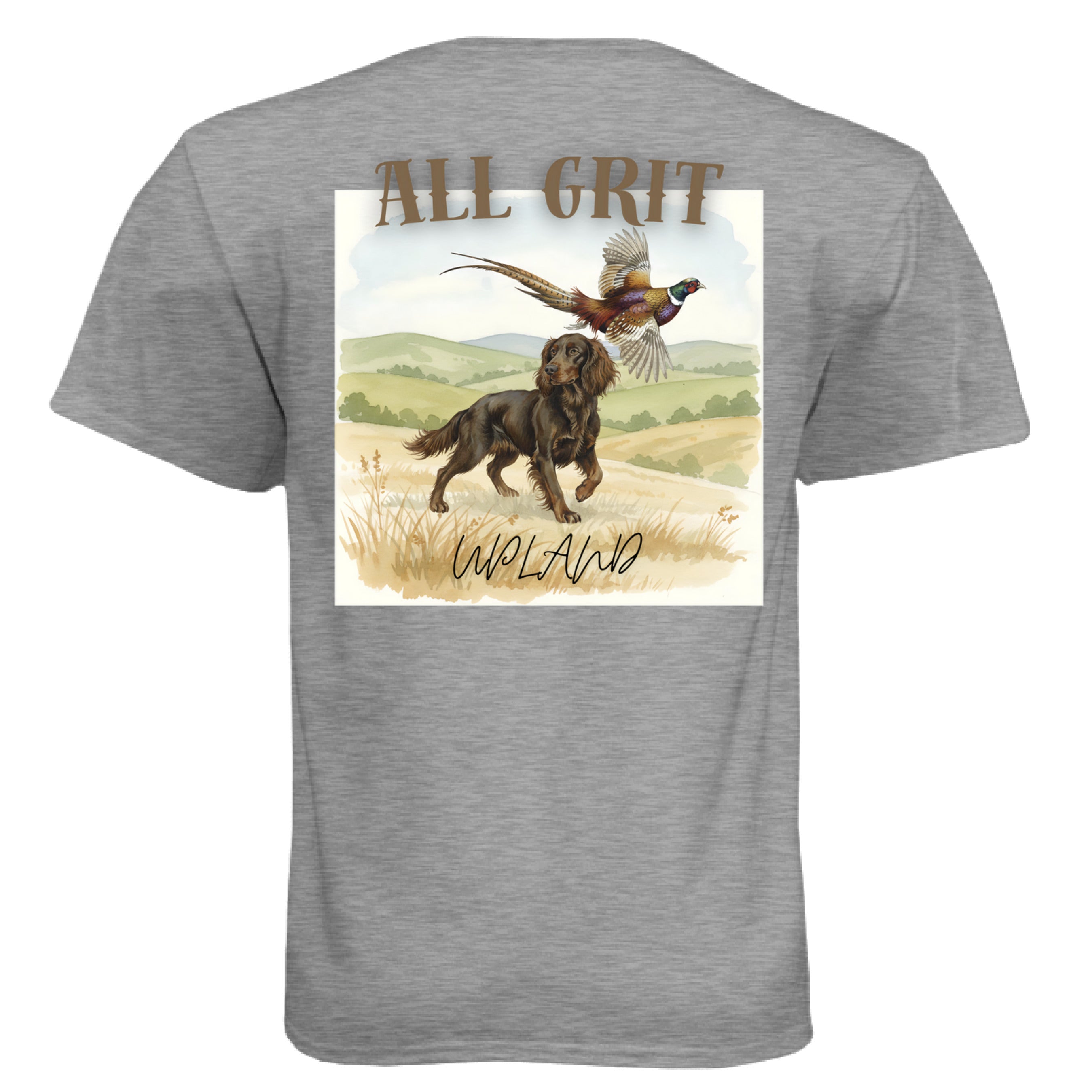 Dark Heather Grey (60/40) - BACK