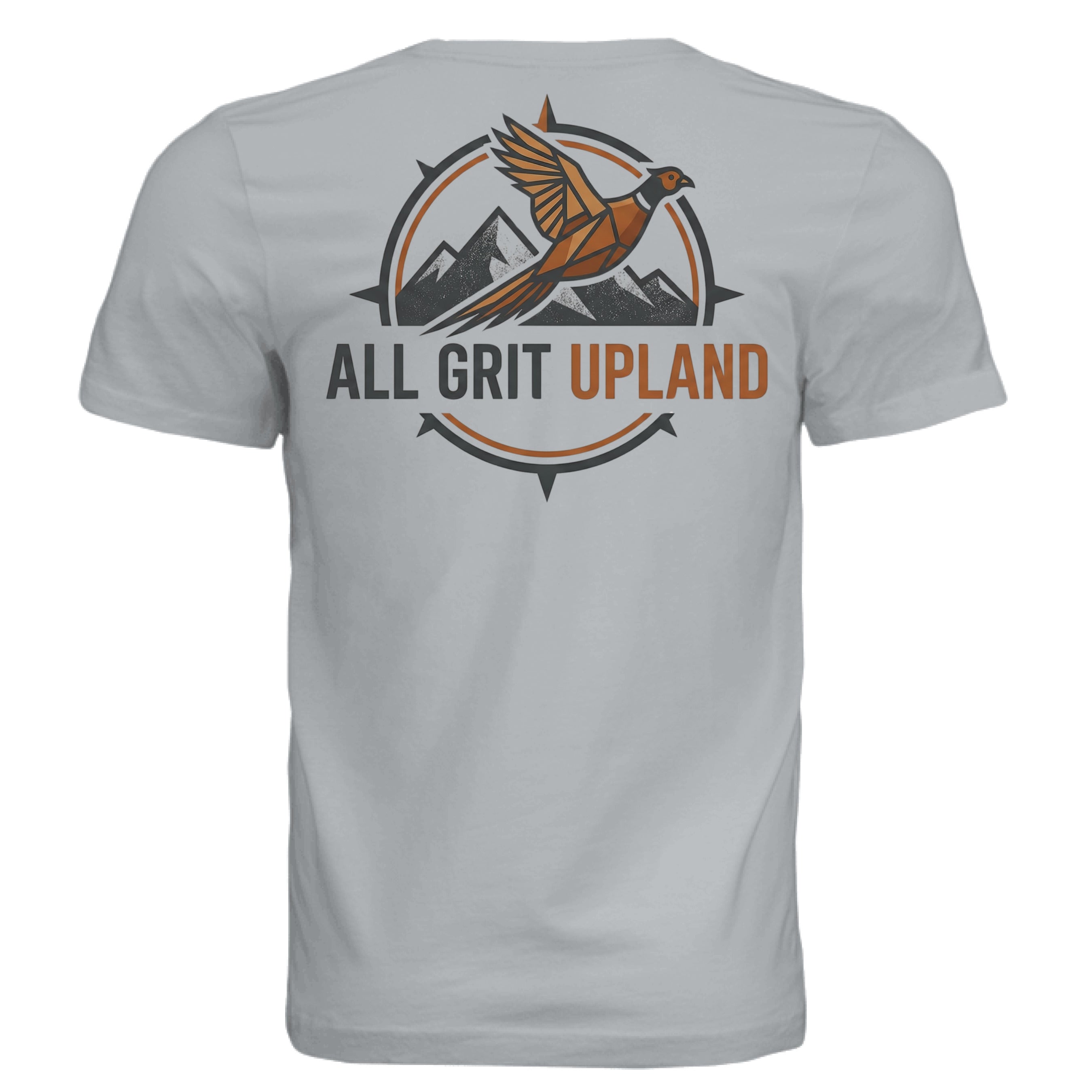 Solid Silver Triblend - BACK