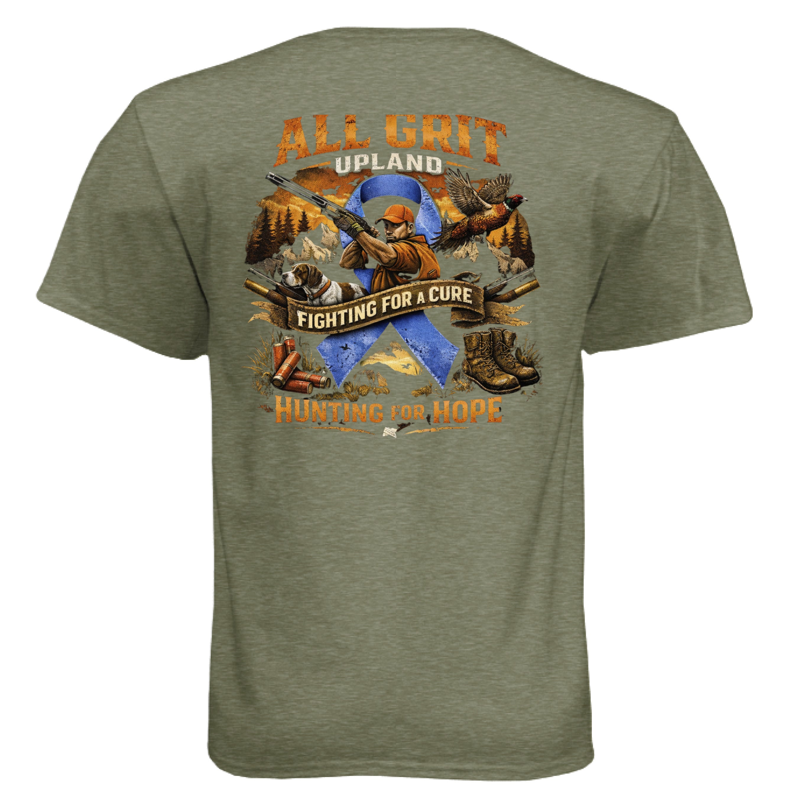 MILITARY GREEN - BACK