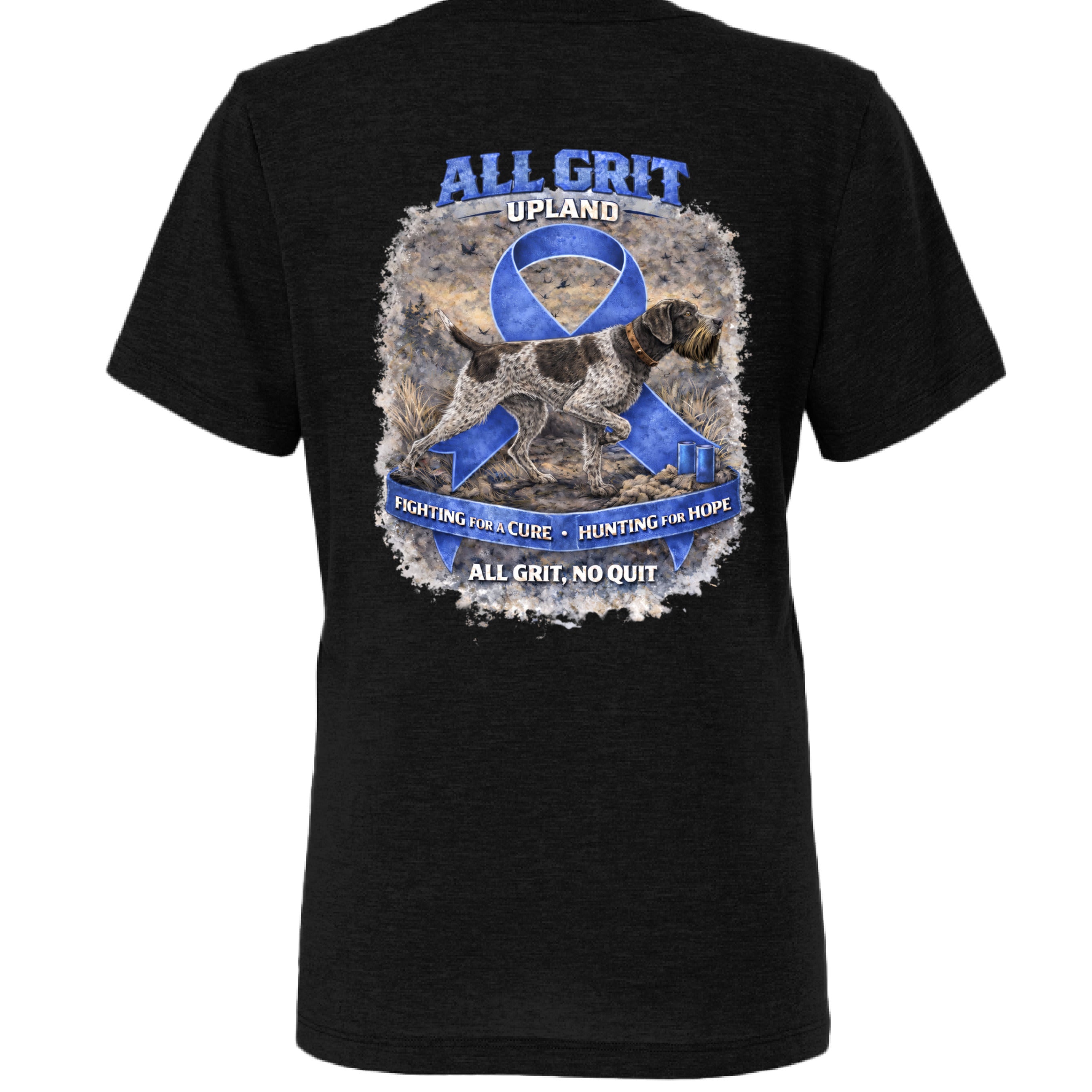 SOLID BLK TRIBLEND - BACK