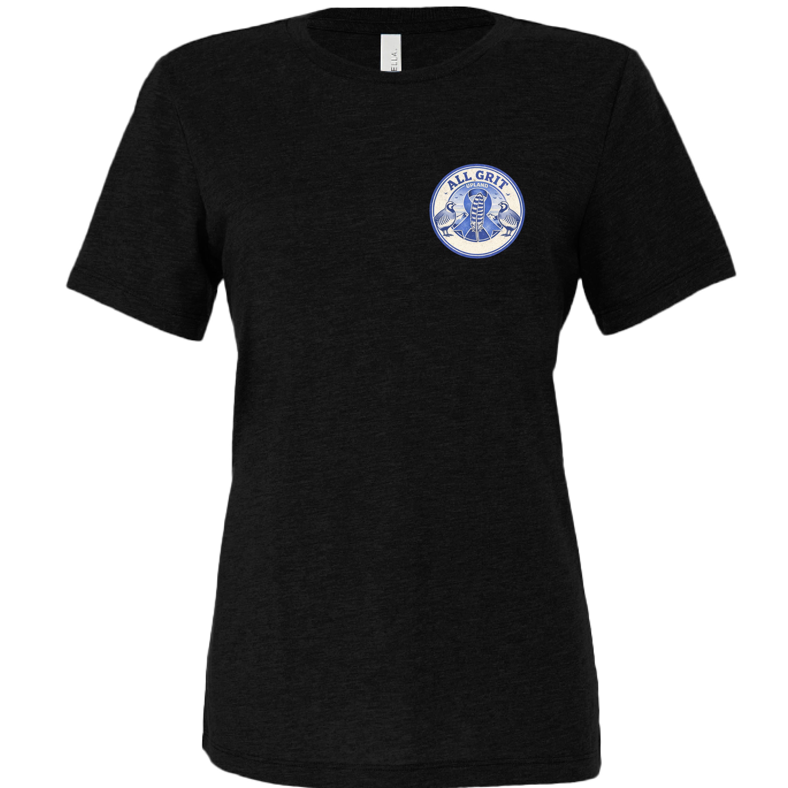 SOLID BLK TRIBLEND - FRONT