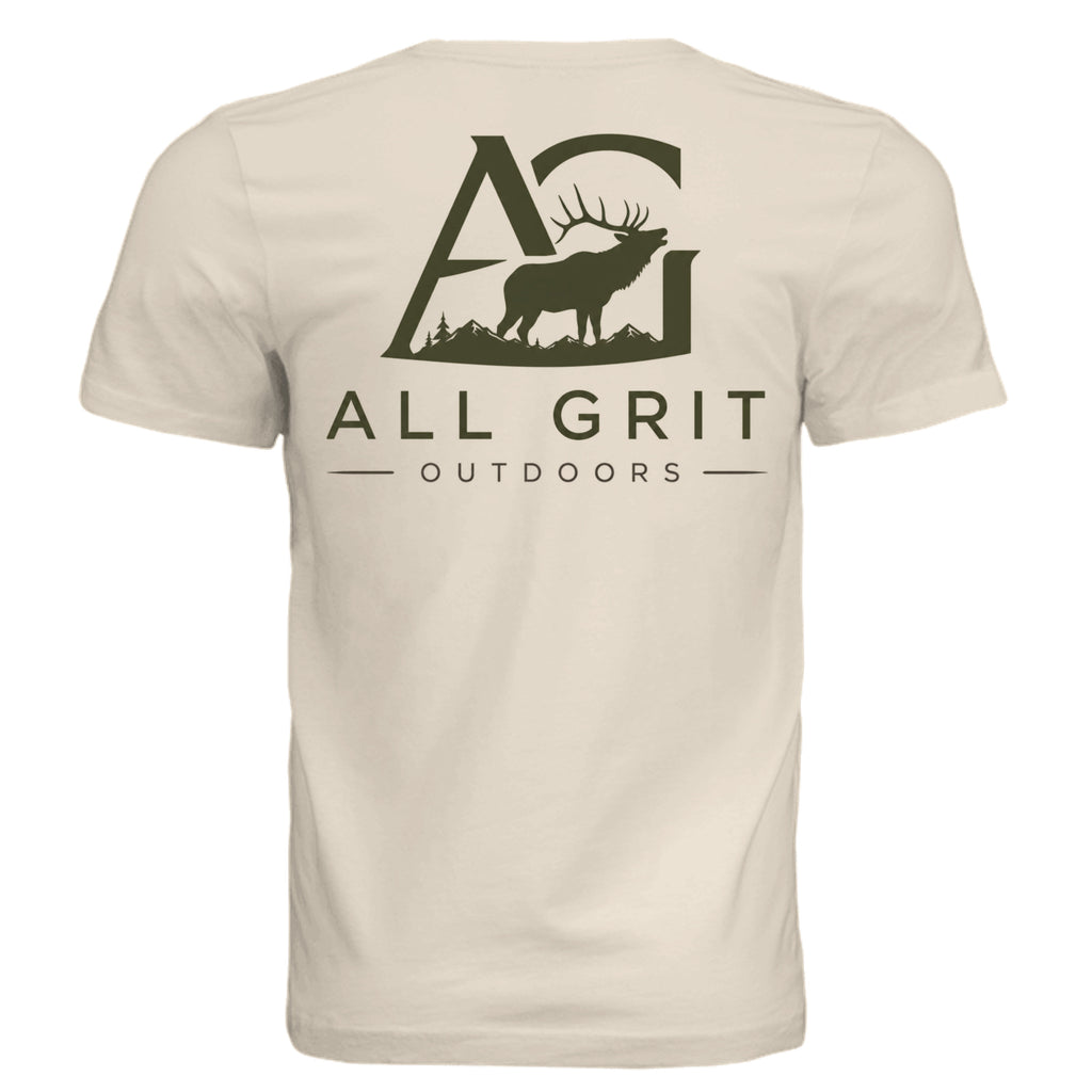 Solid Natural Triblend - 3413C - BACK