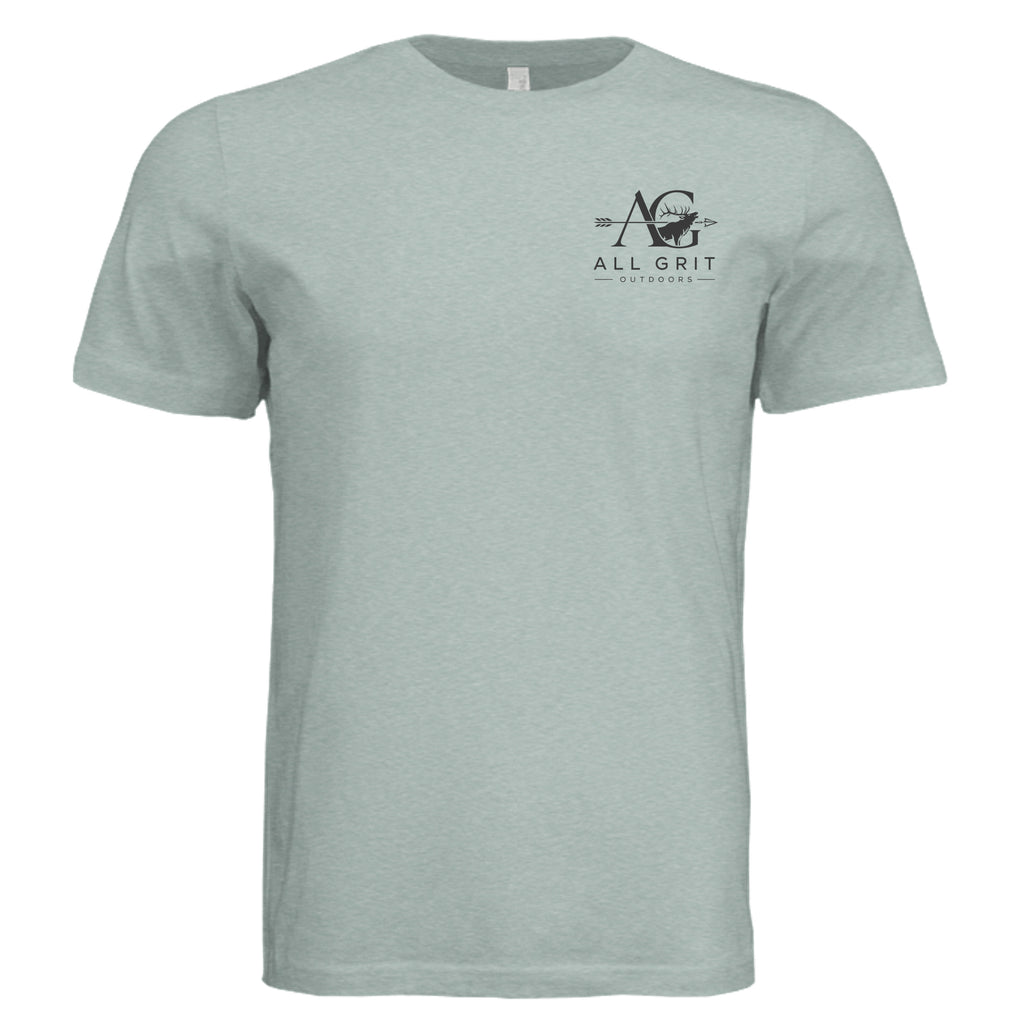 Dusty Blue Triblend - 3413C - FRONT