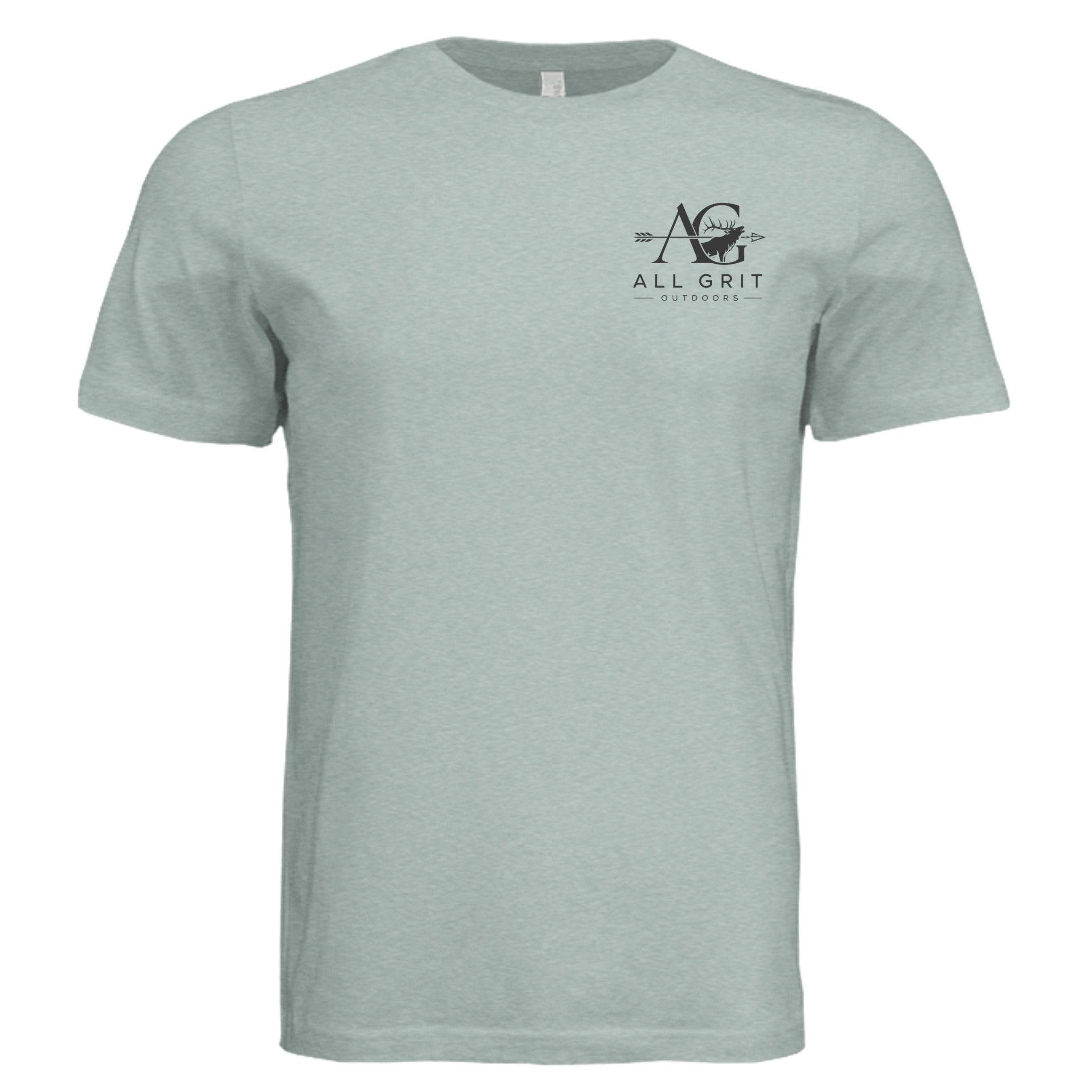 Dusty Blue Triblend - 3413C - FRONT