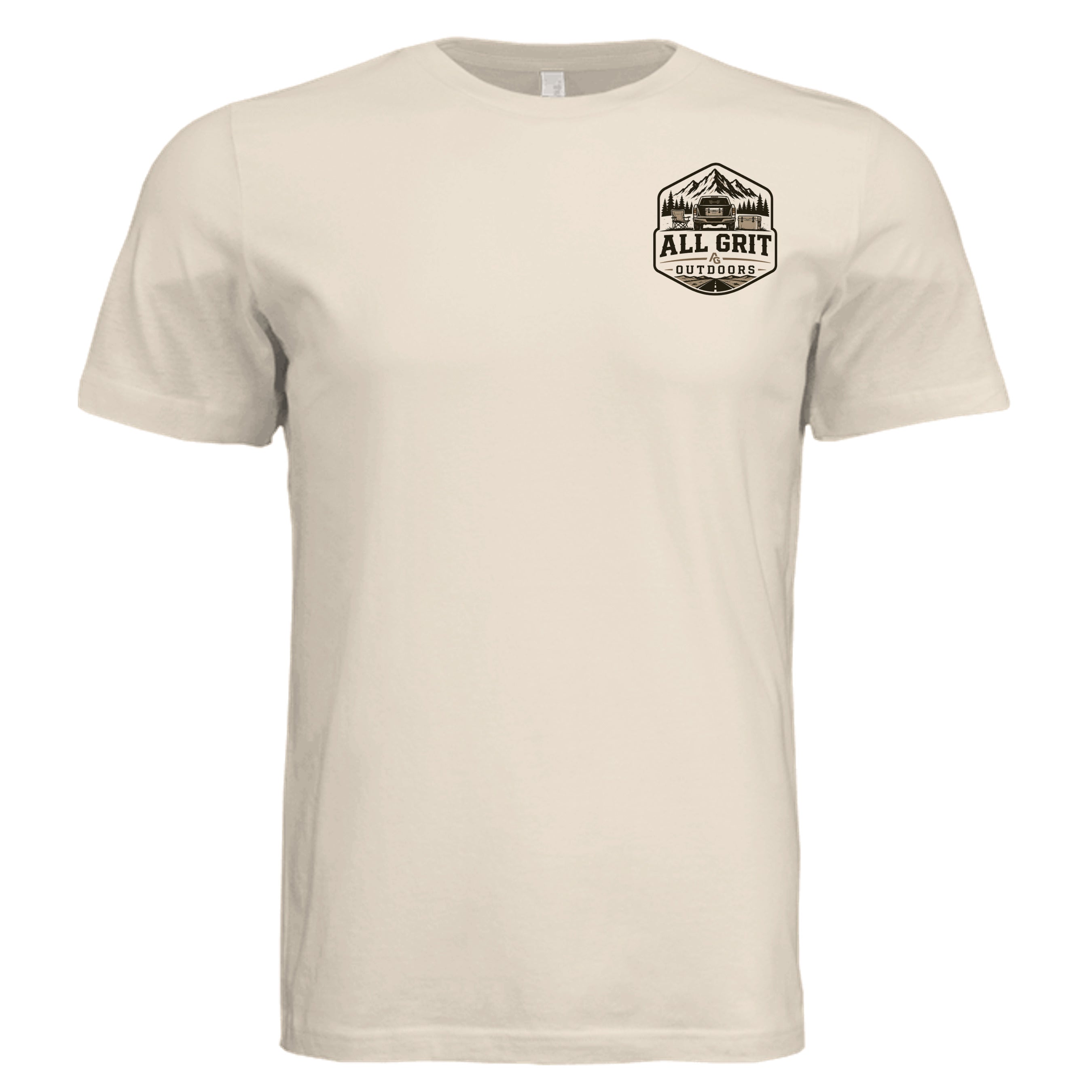 Solid Natural Triblend - 3413C - FRONT