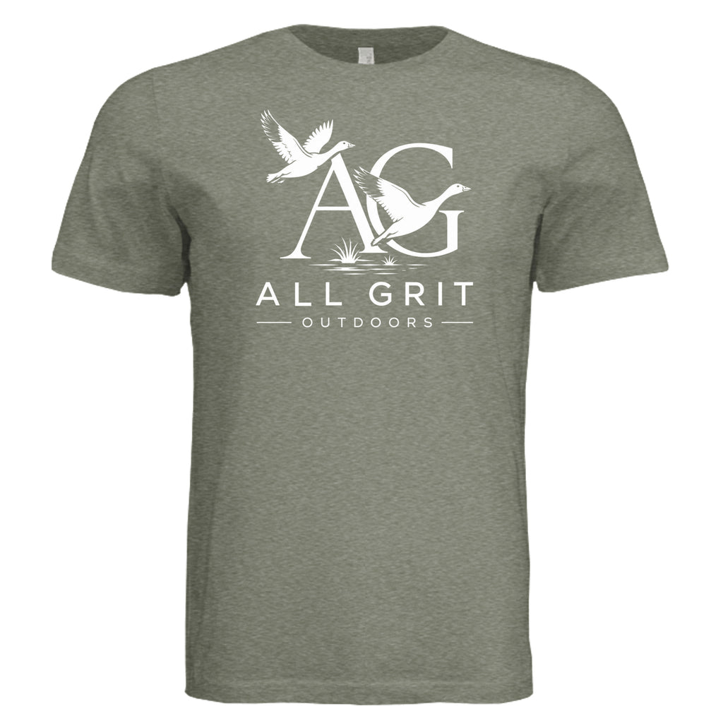 Military Green Triblend - 3413C - FRONT