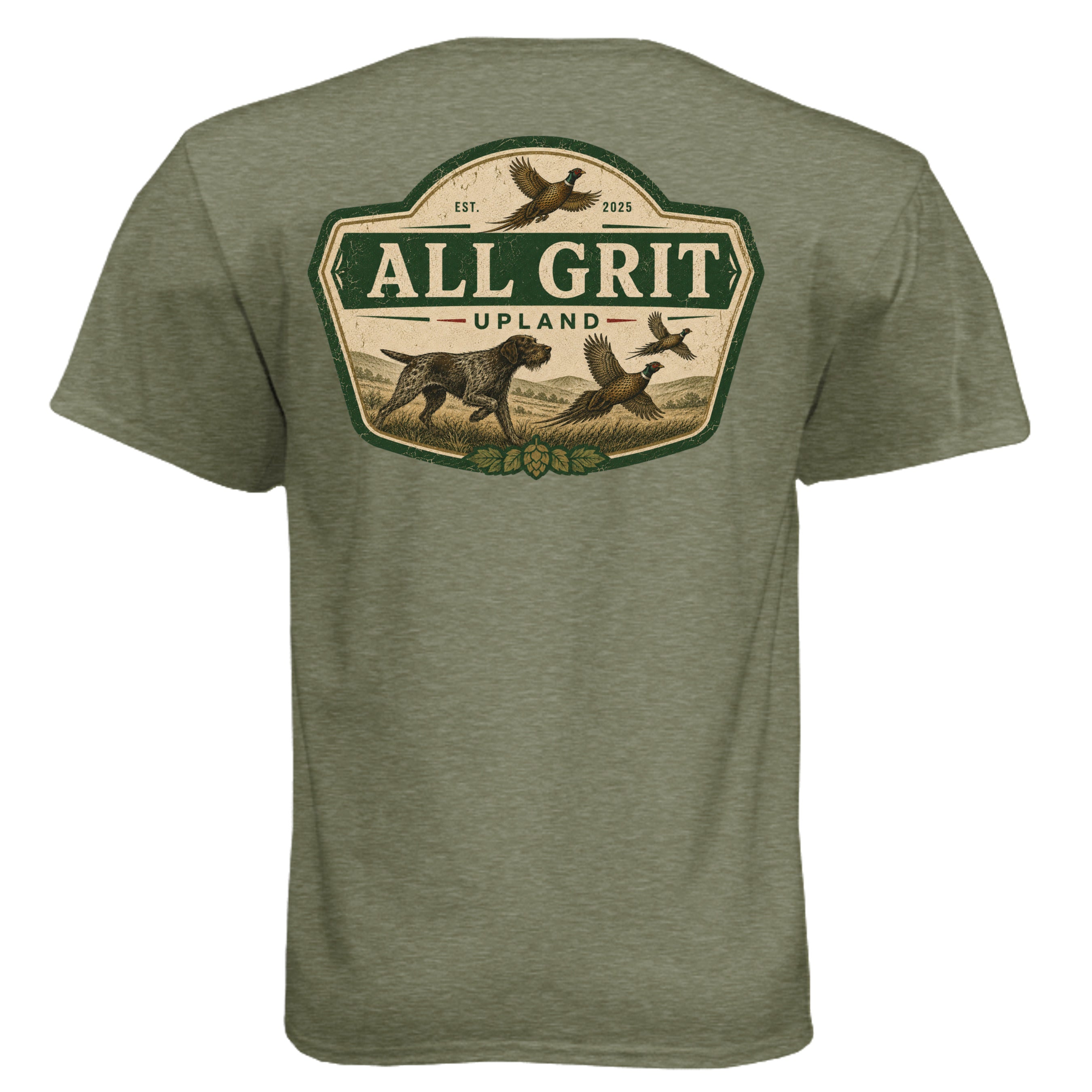 MILITARY GREEN - 6010 - BACK