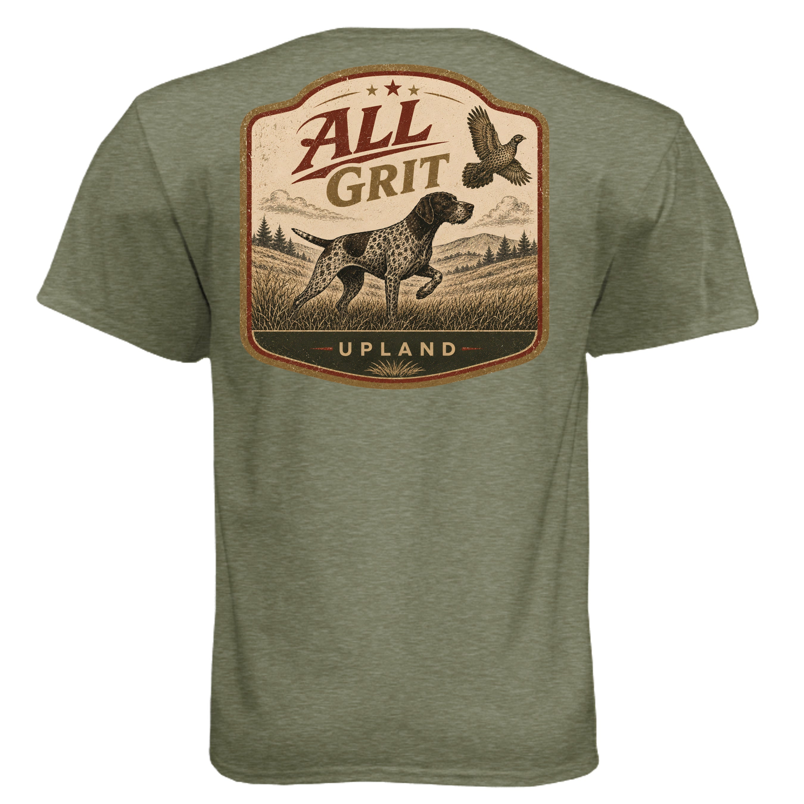 MILITARY GREEN - 6010 - BACK