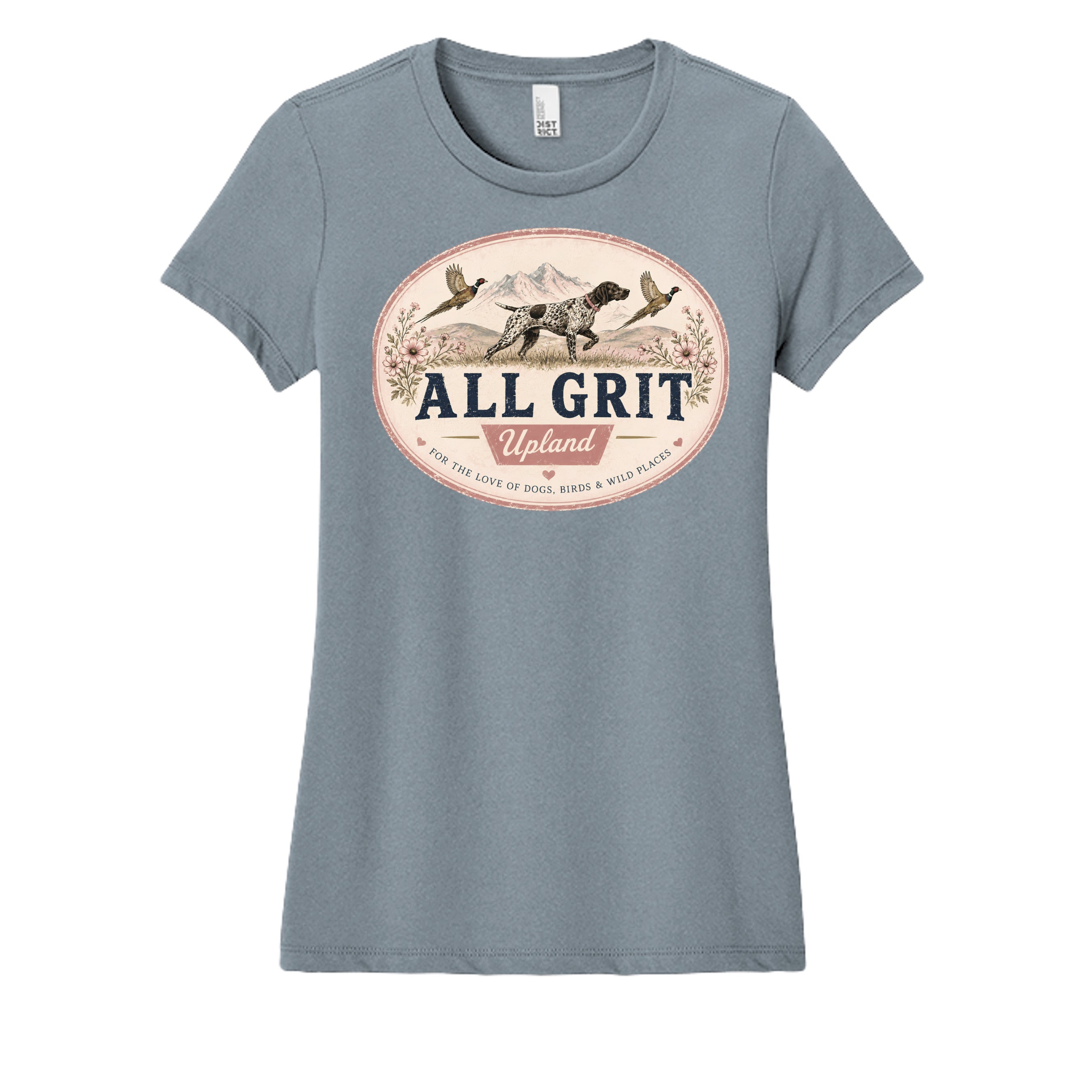 Flint Blue Heather - DM130L - FRONT