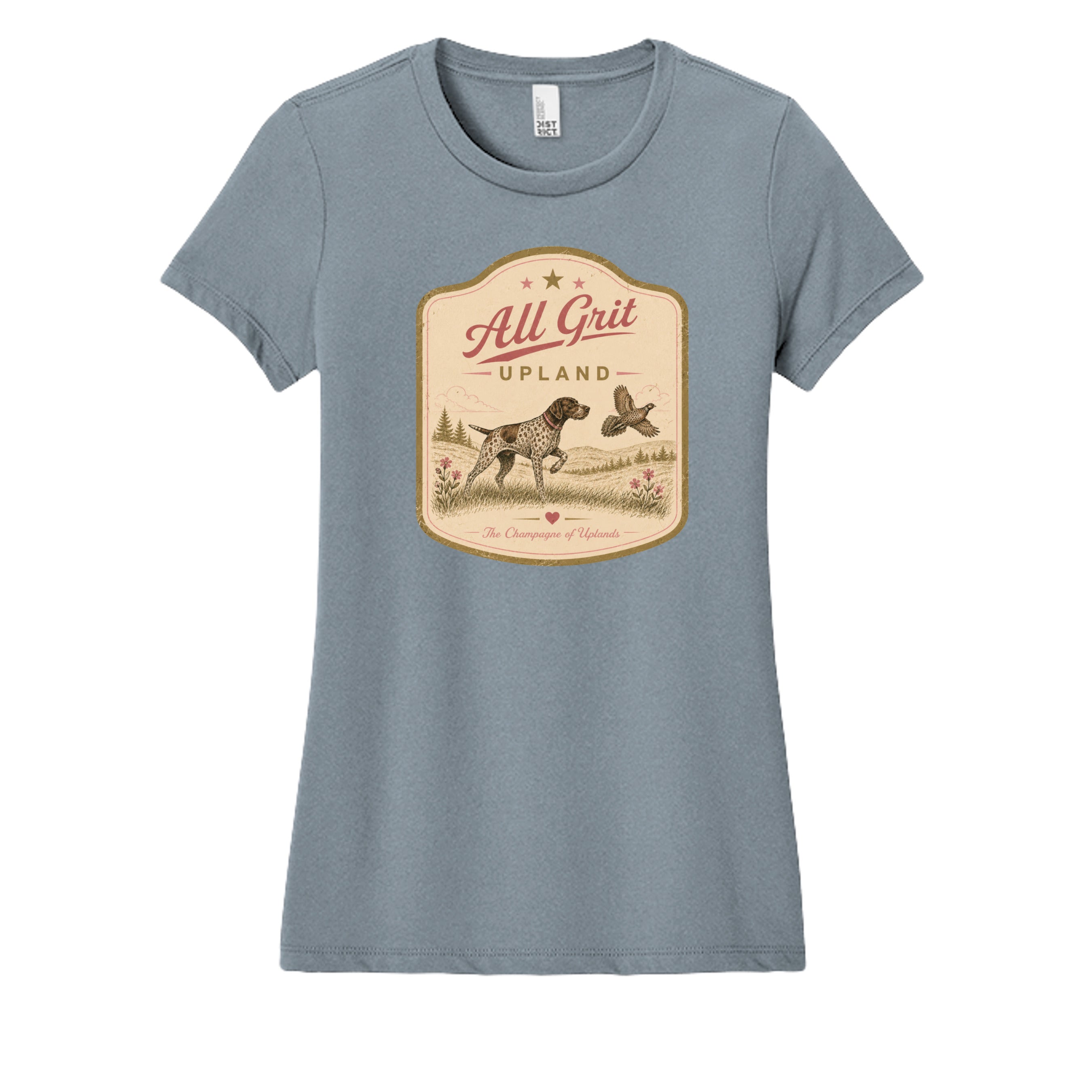 Flint Blue Heather - DM130L - FRONT