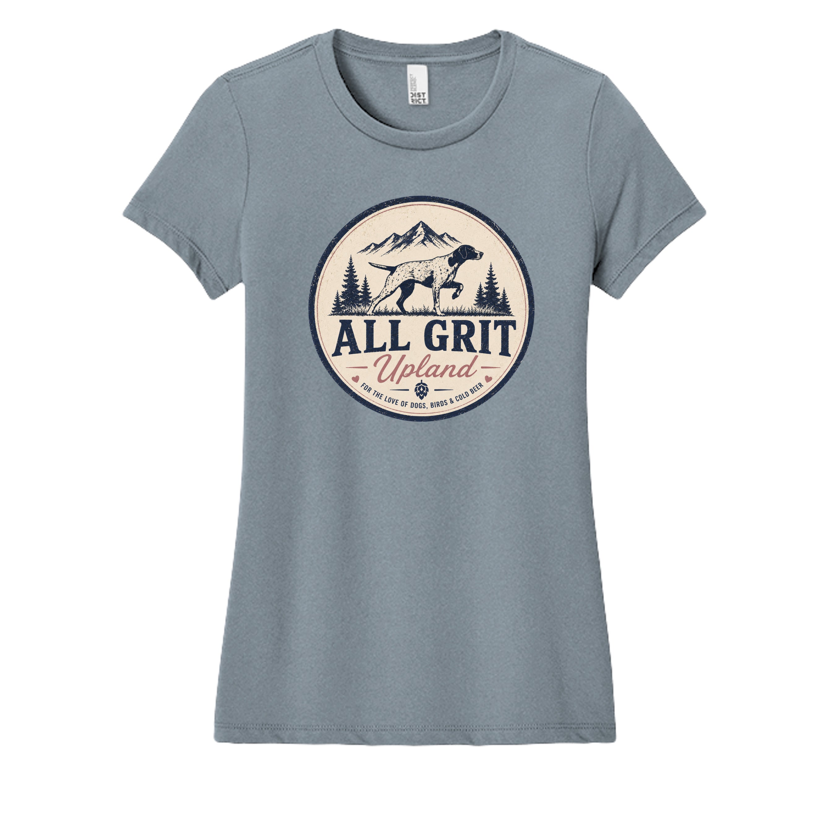 Flint Blue Heather - DM130L - FRONT