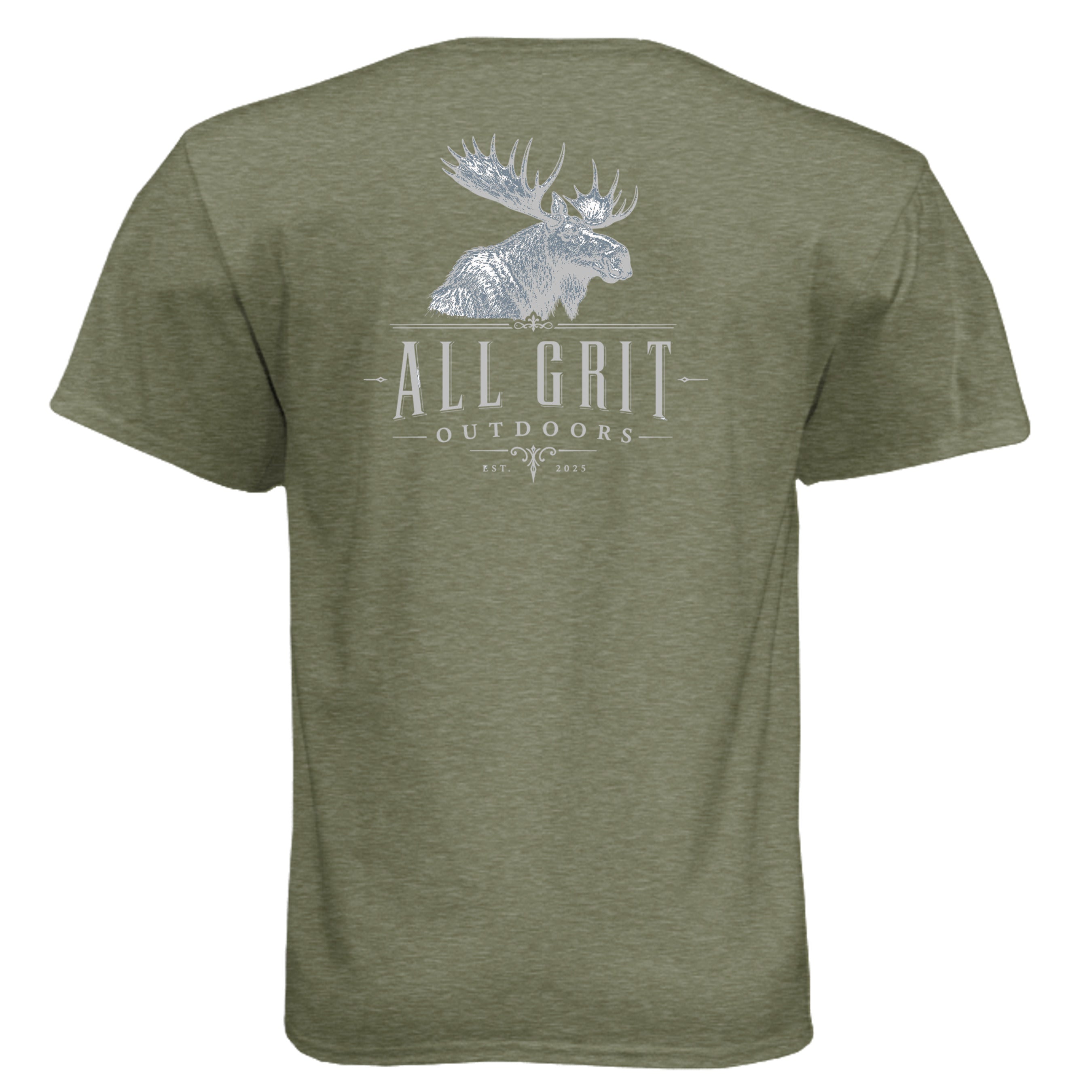 MILITARY GREEN - 6010 - BACK