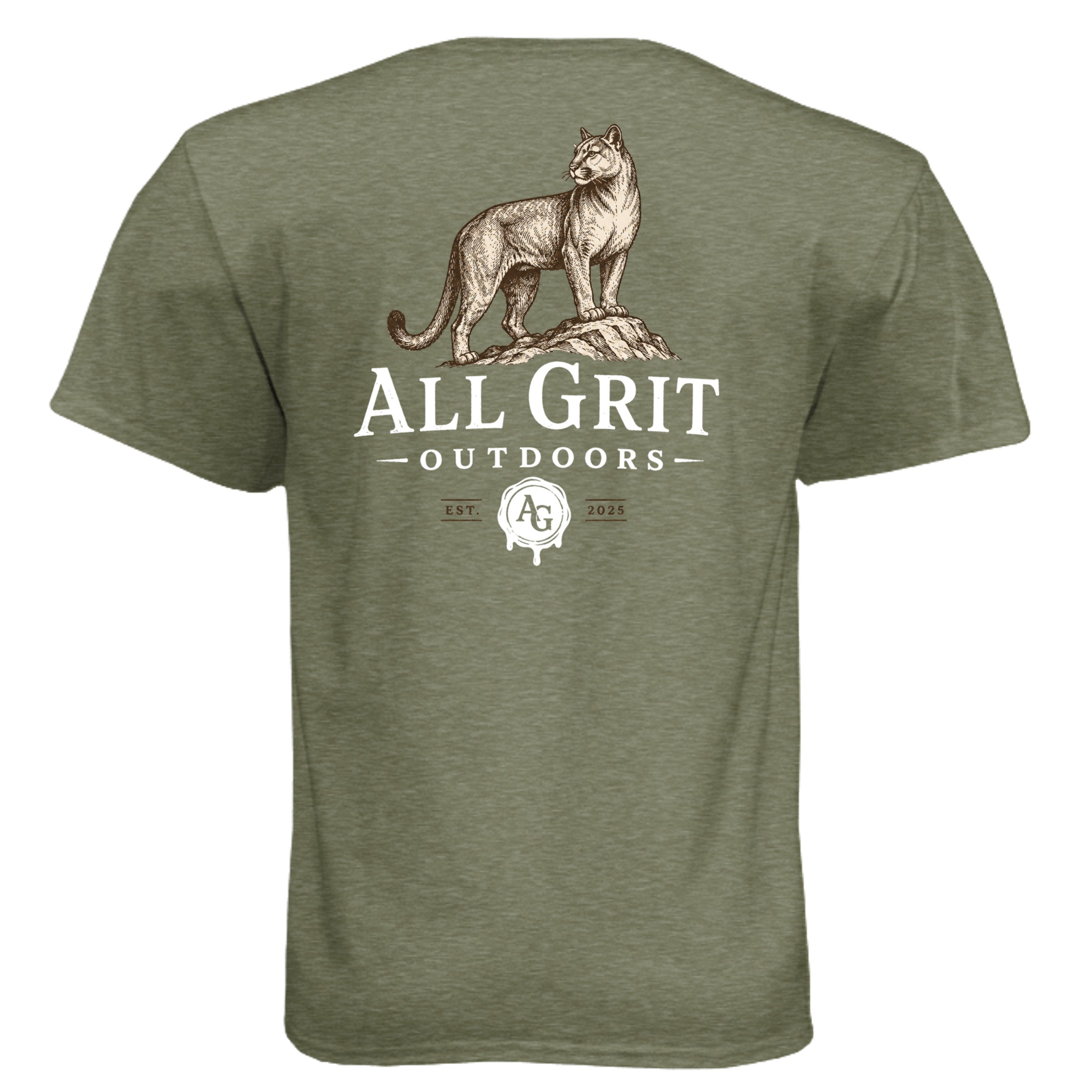MILITARY GREEN - 6010 - BACK