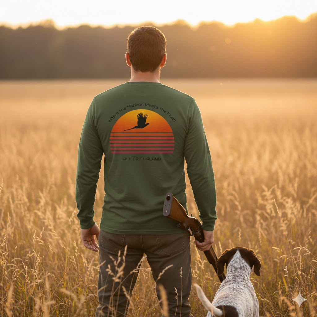 Where the Horizon Meets the Flush Unisex Long Sleeve Tee